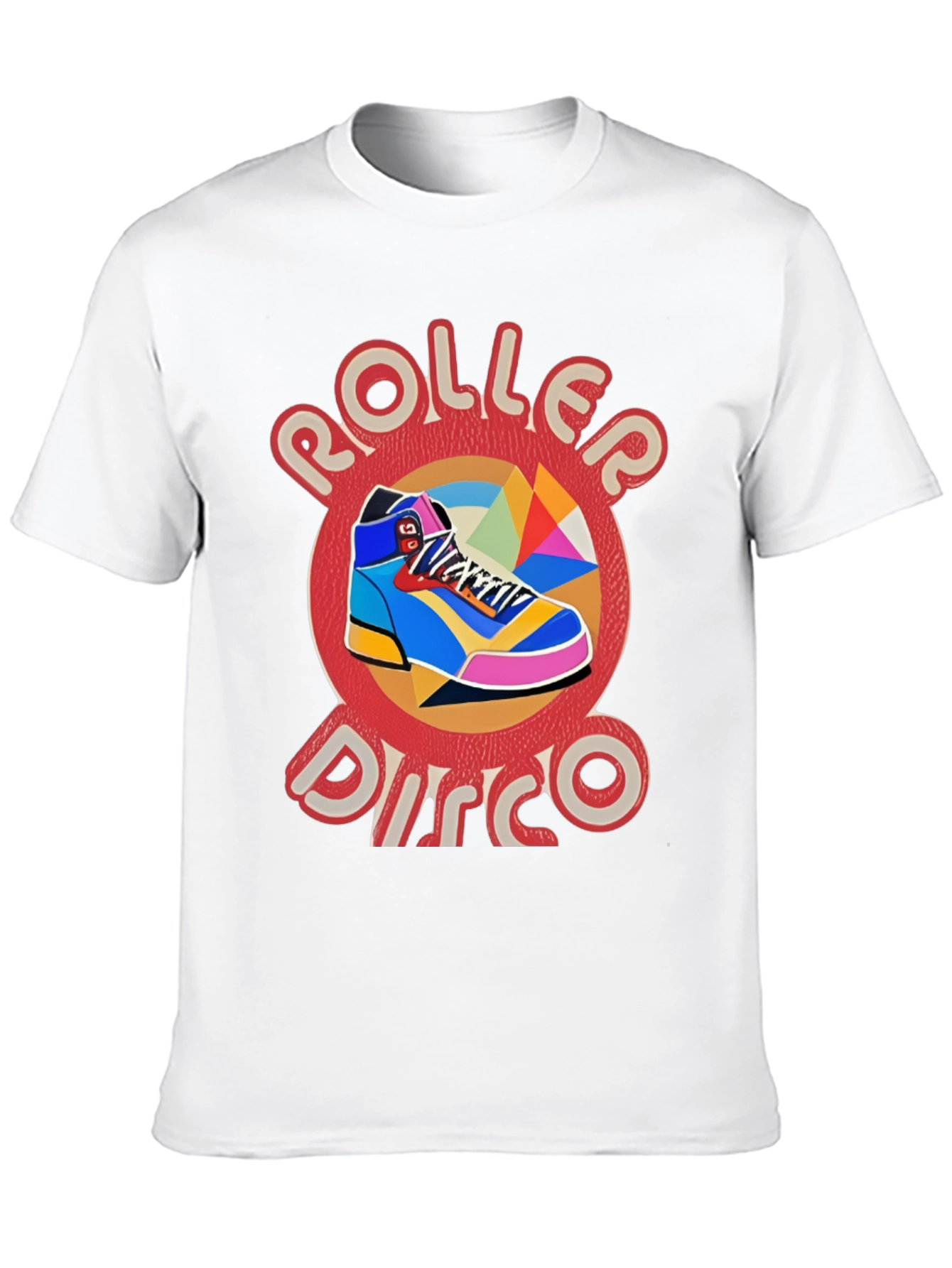 Roller Disco Graphic Tee - Retro Style