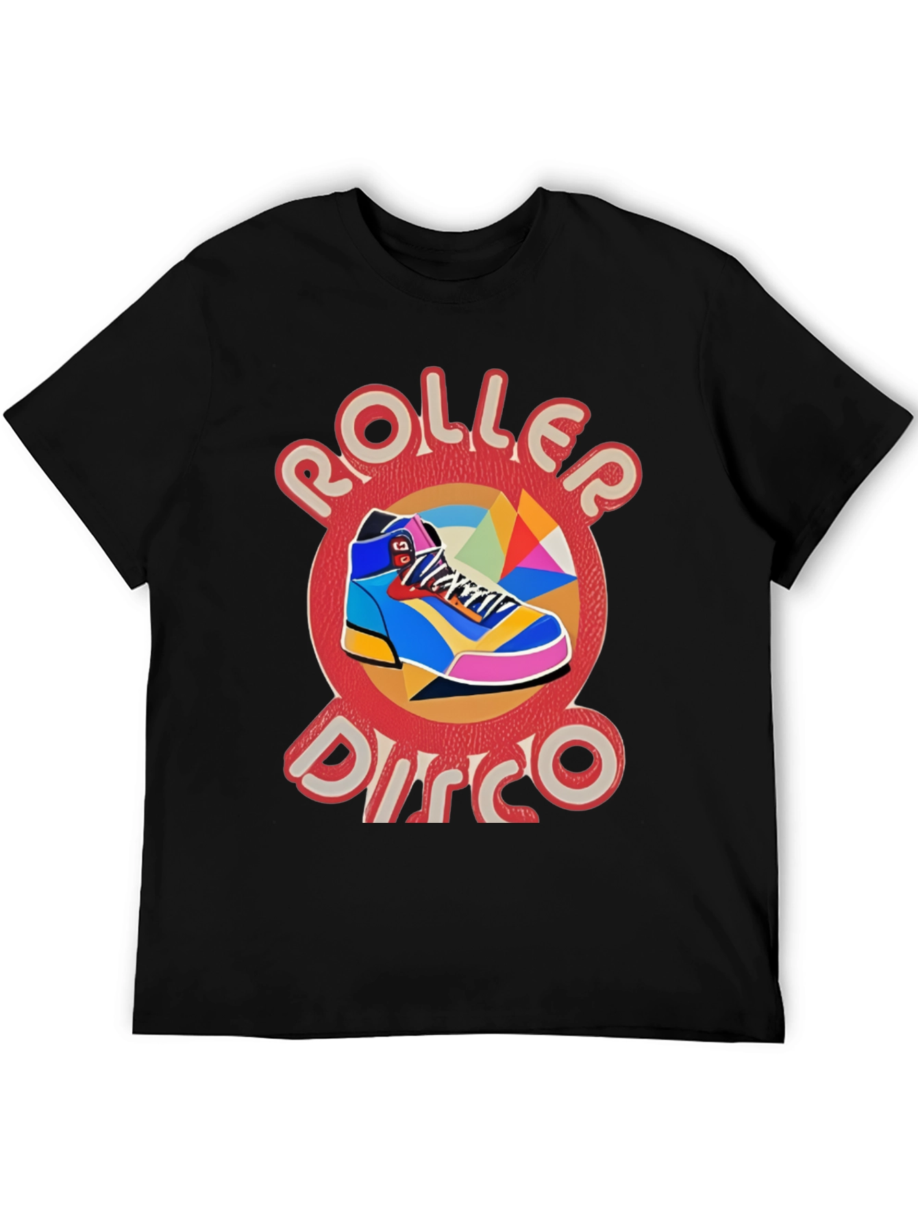 Roller Disco Graphic Tee - Retro Style