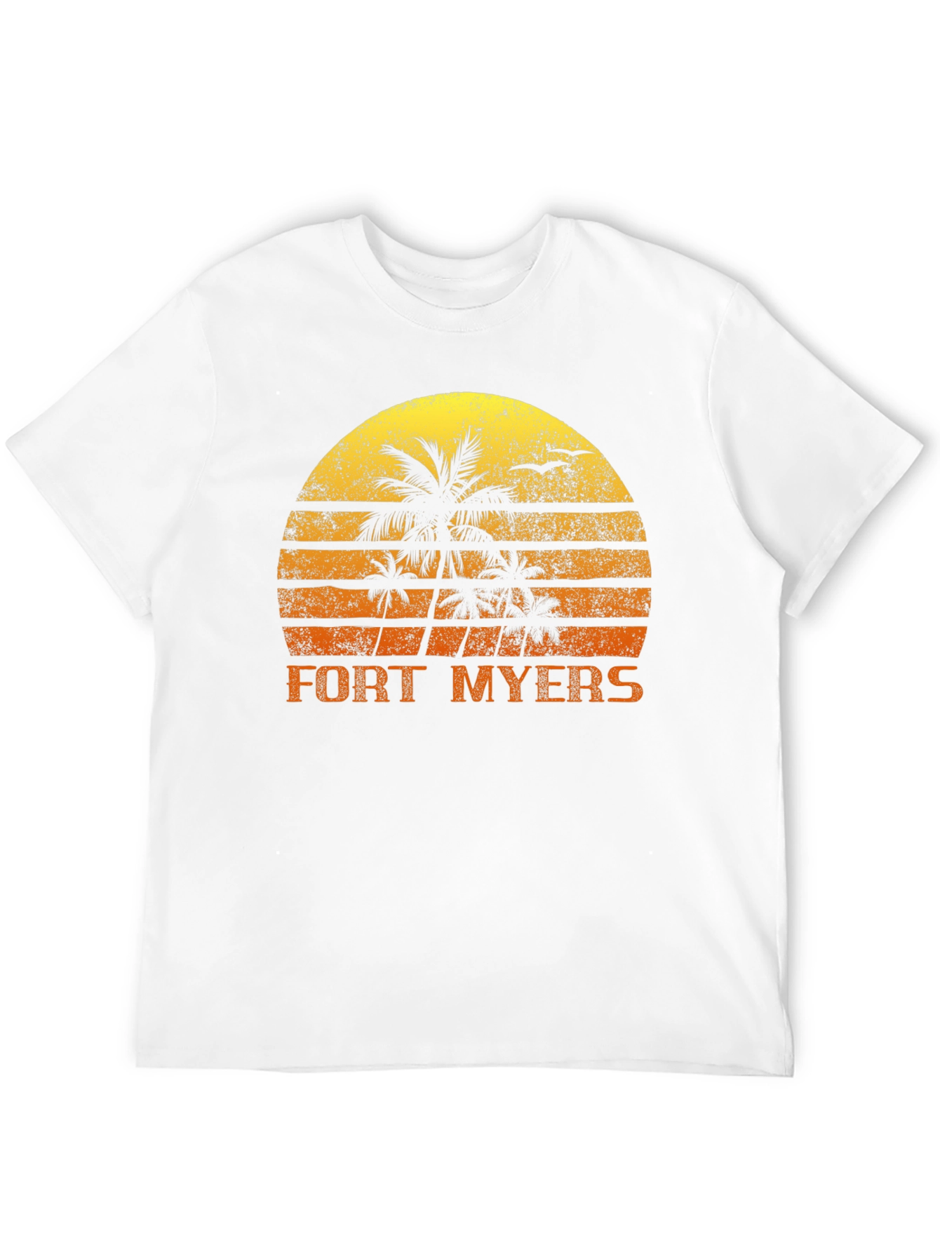 Fort Myers Palm Sunset Graphic Tee