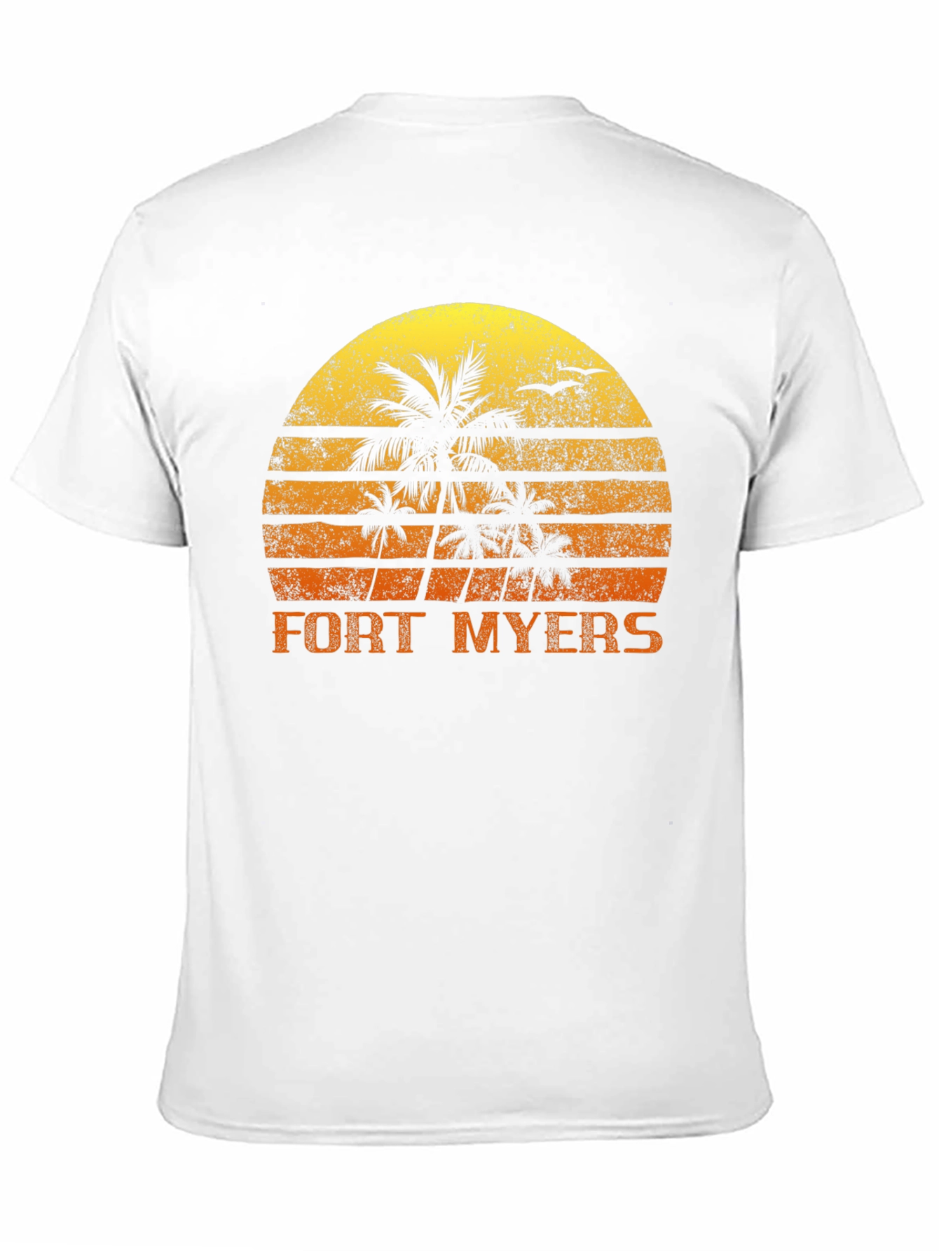 Fort Myers Palm Sunset Graphic Tee
