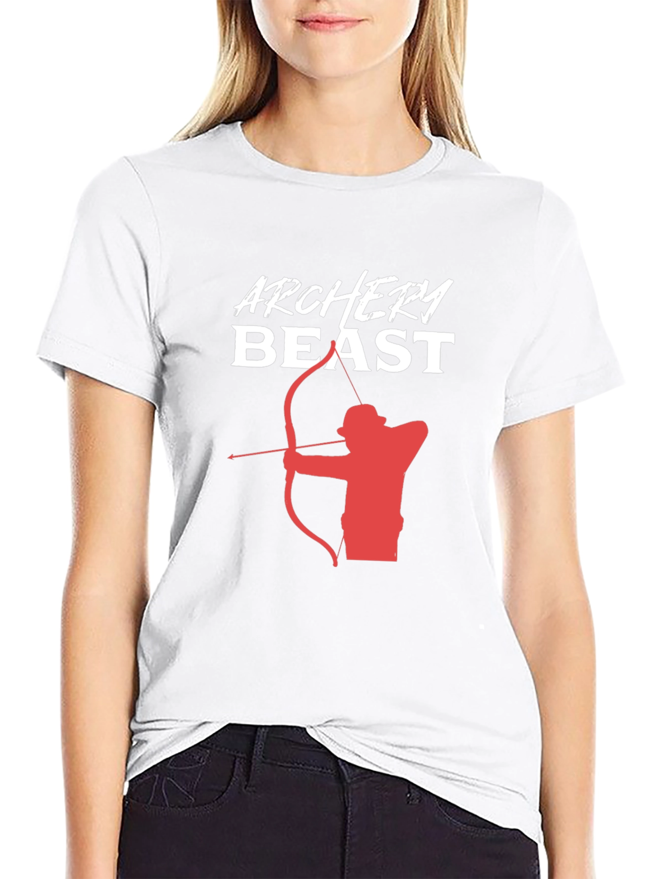 Archery Beast Graphic Tee | Mens Black T-Shirt
