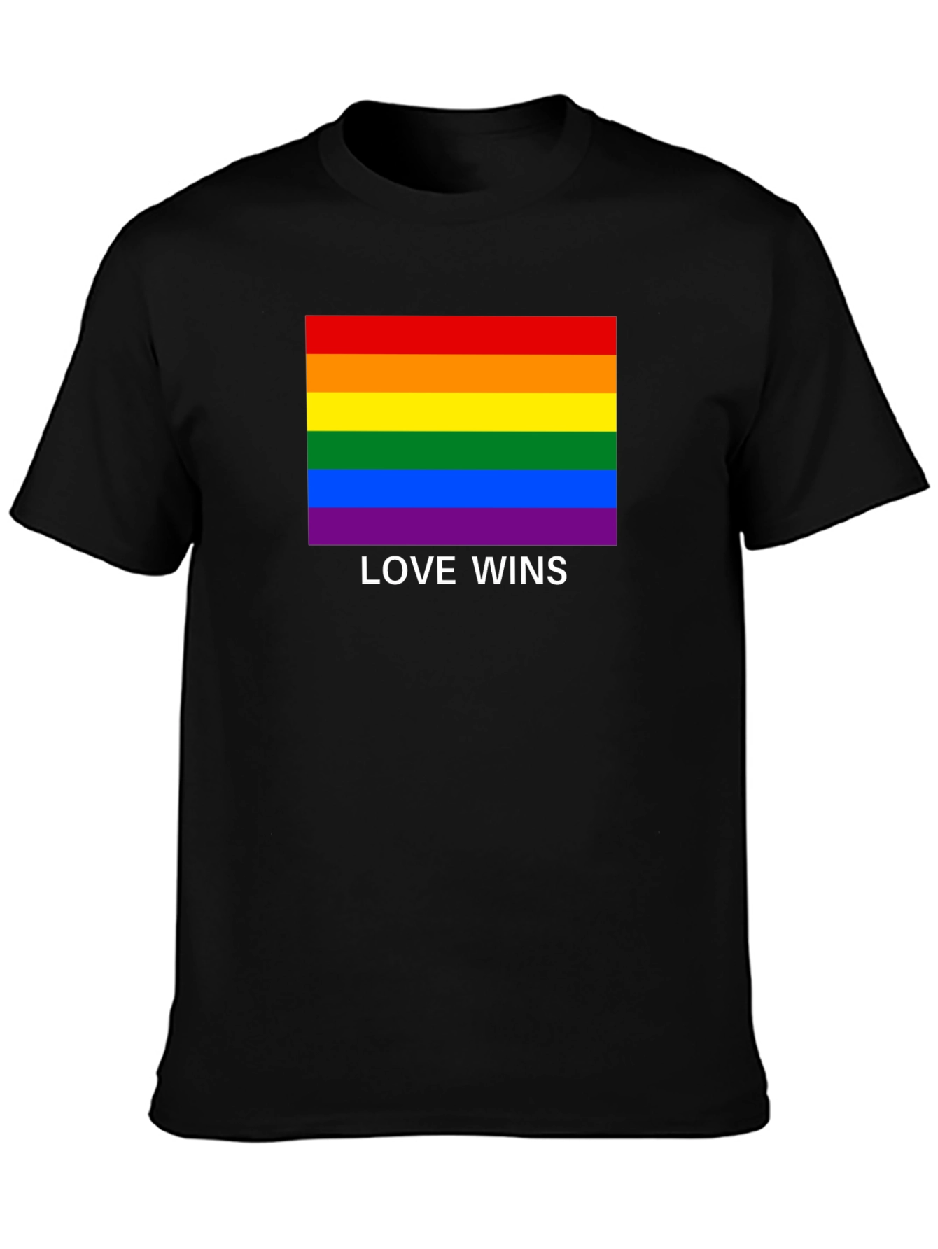 Love Wins Rainbow Pride T-Shirt