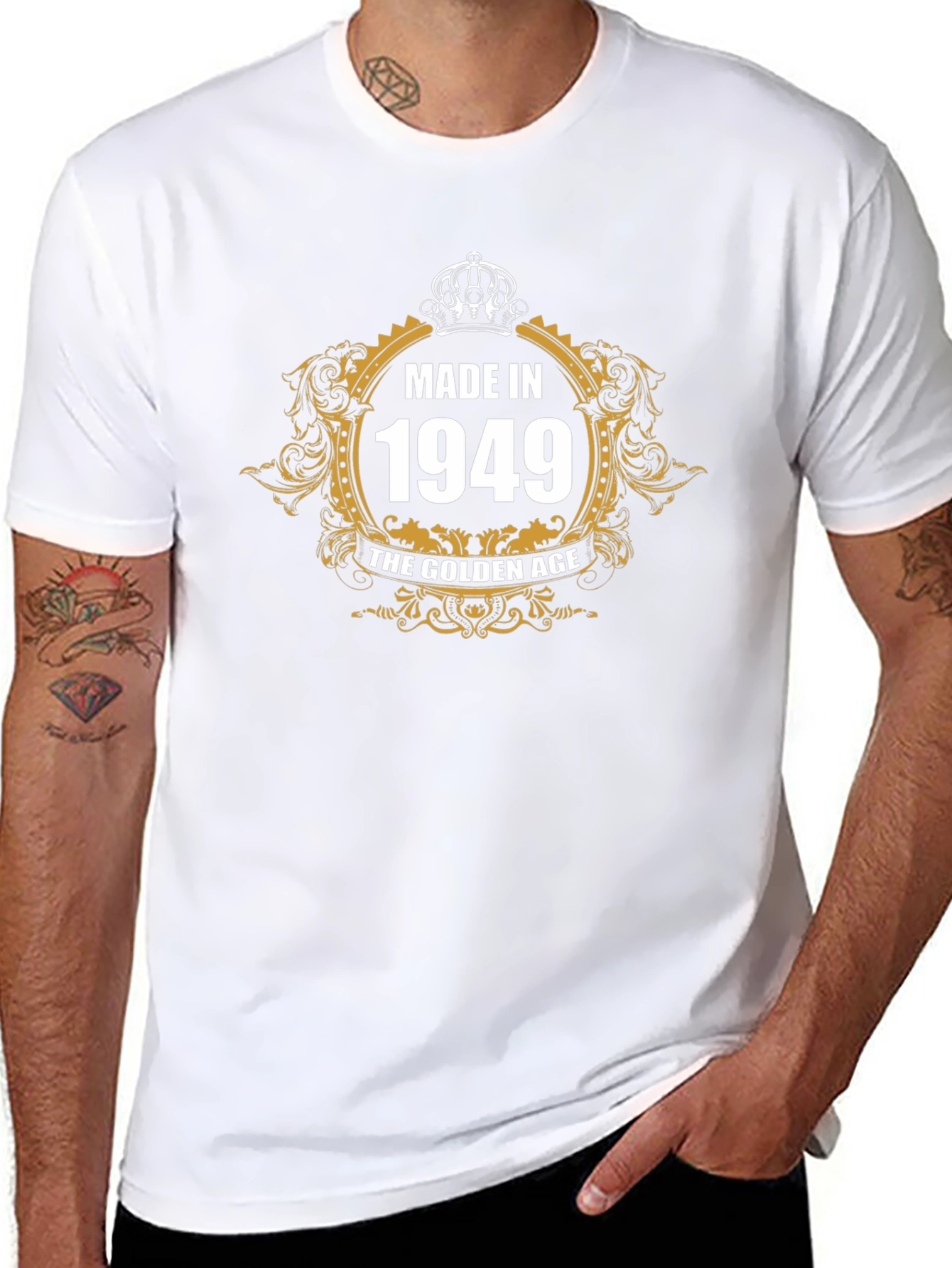 Made In 1949 T-Shirt - Golden Age Birthday Gift