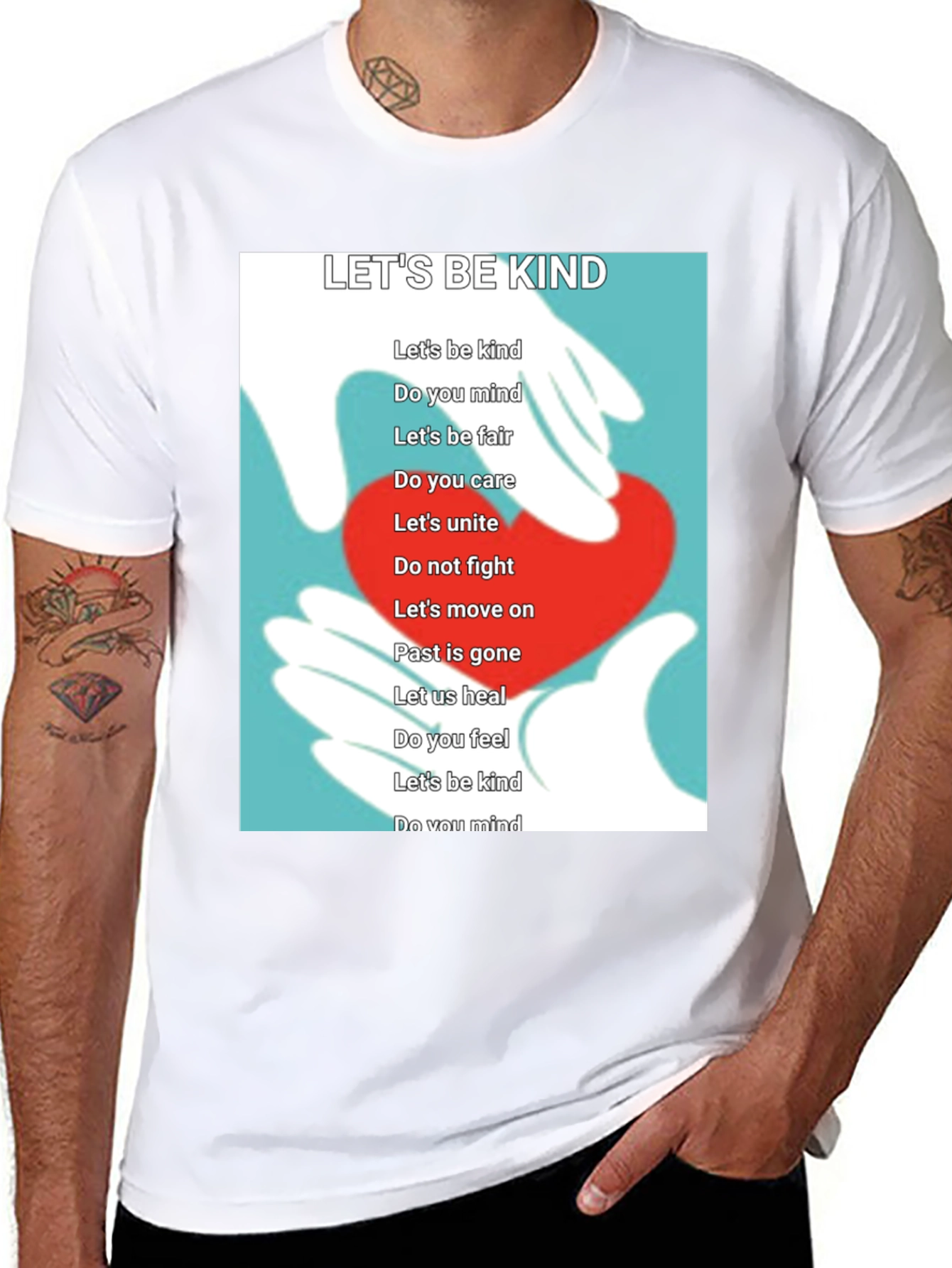 Lets Be Kind Graphic T-Shirt