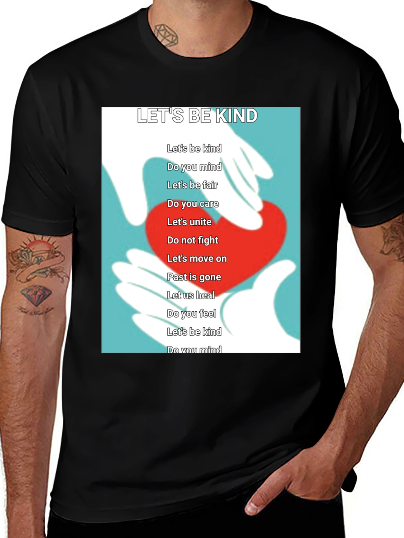 Lets Be Kind Graphic T-Shirt