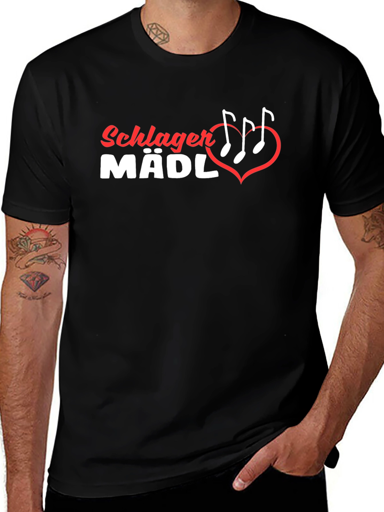 Schlager Madl Music Lover T-Shirt
