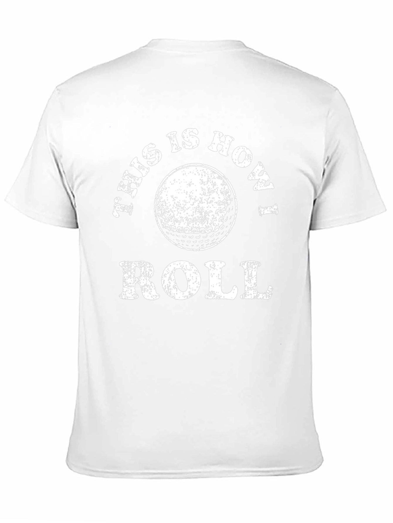 This is How I Roll Golf T-Shirt - Black