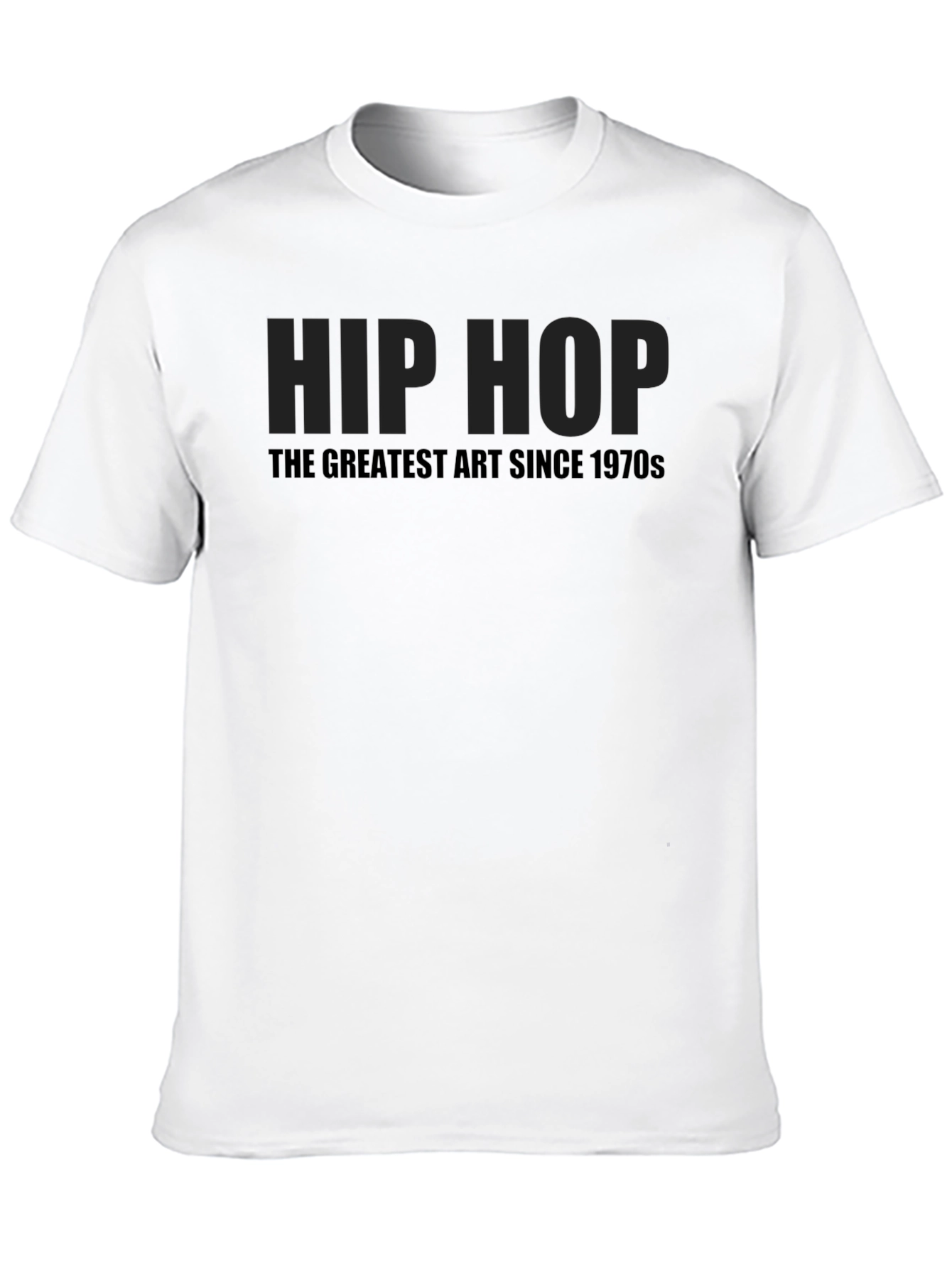 Hip Hop Greatest Art T-Shirt - Black
