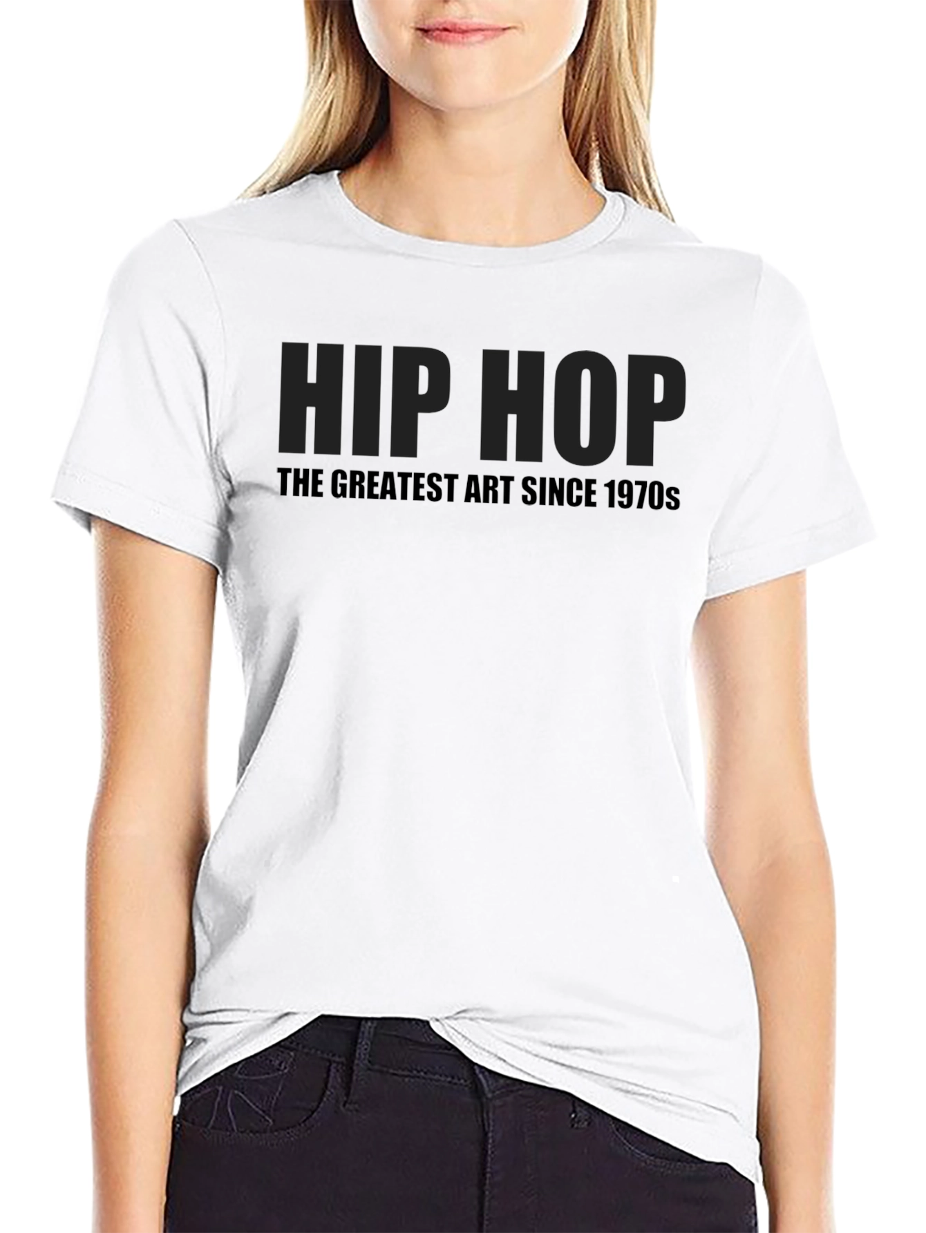 Hip Hop Greatest Art T-Shirt - Black