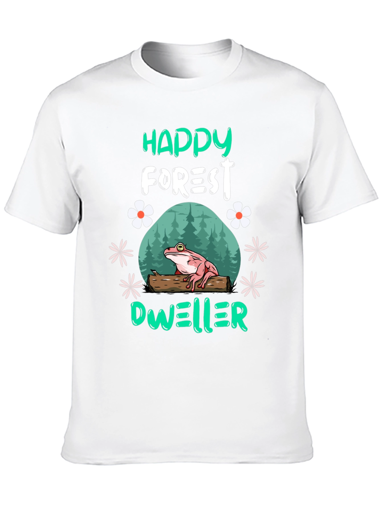 Happy Forest Dweller Frog T-Shirt