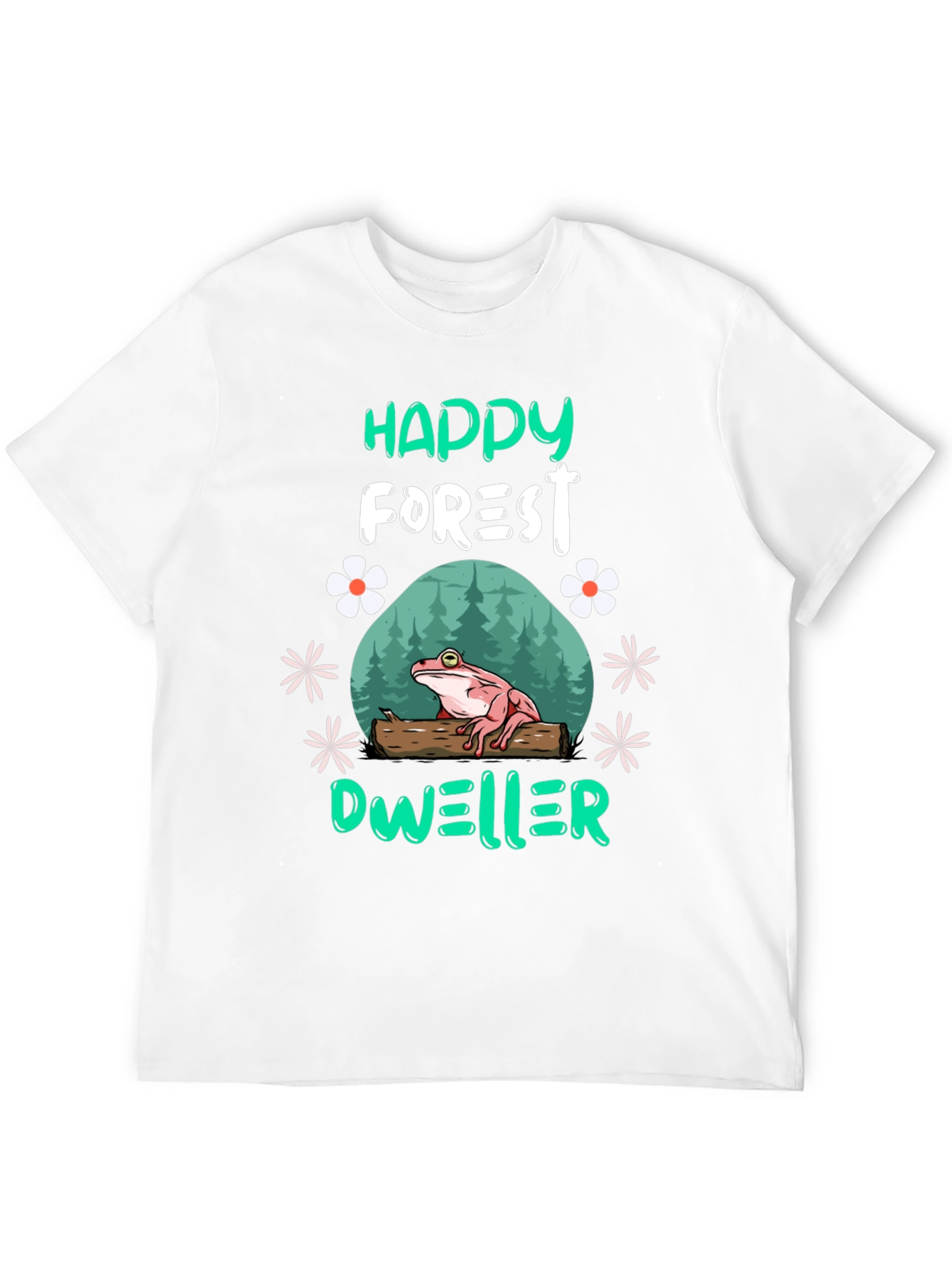 Happy Forest Dweller Frog T-Shirt