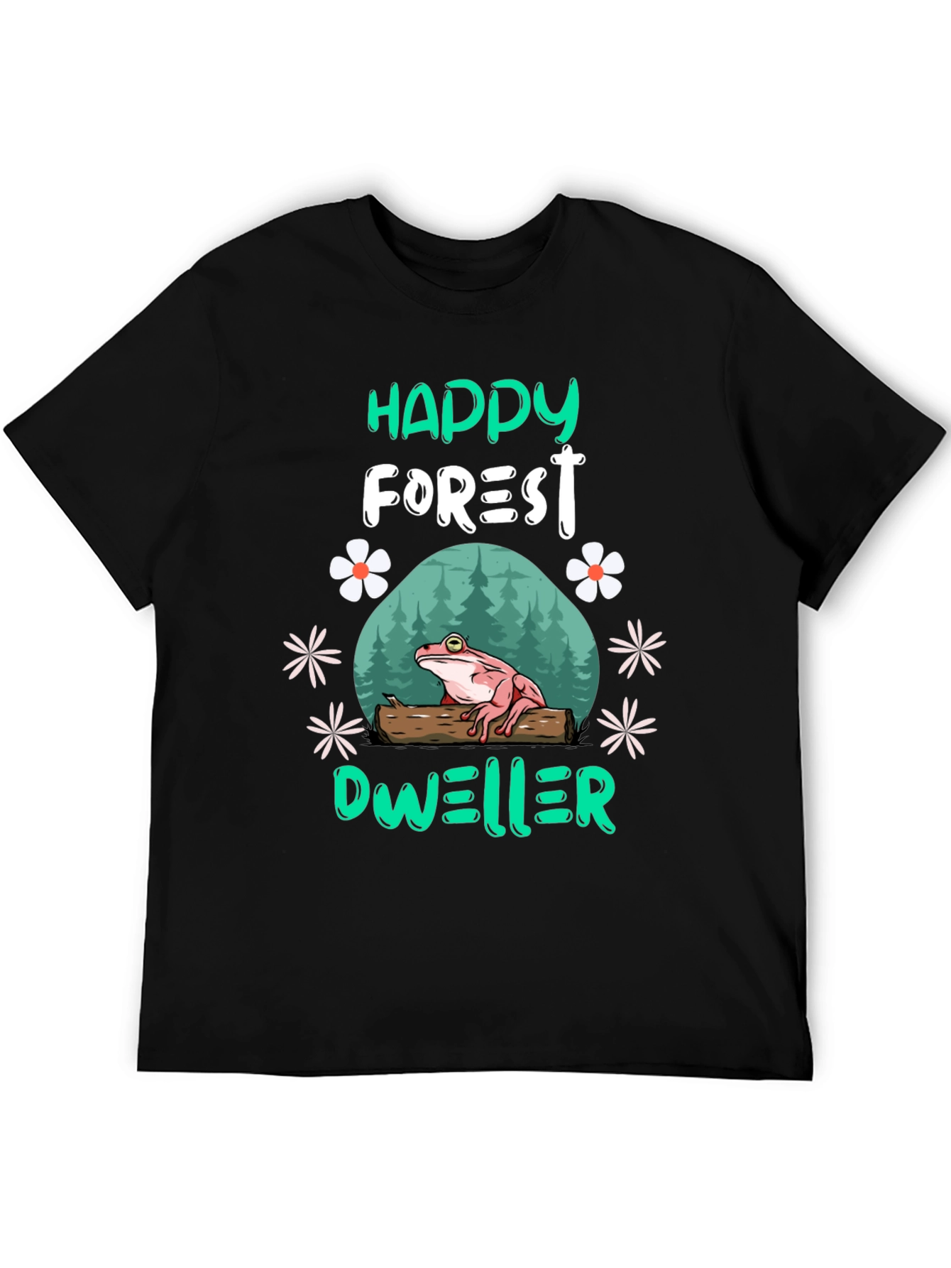 Happy Forest Dweller Frog T-Shirt