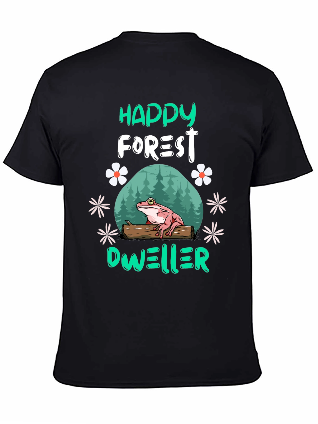 Happy Forest Dweller Frog T-Shirt