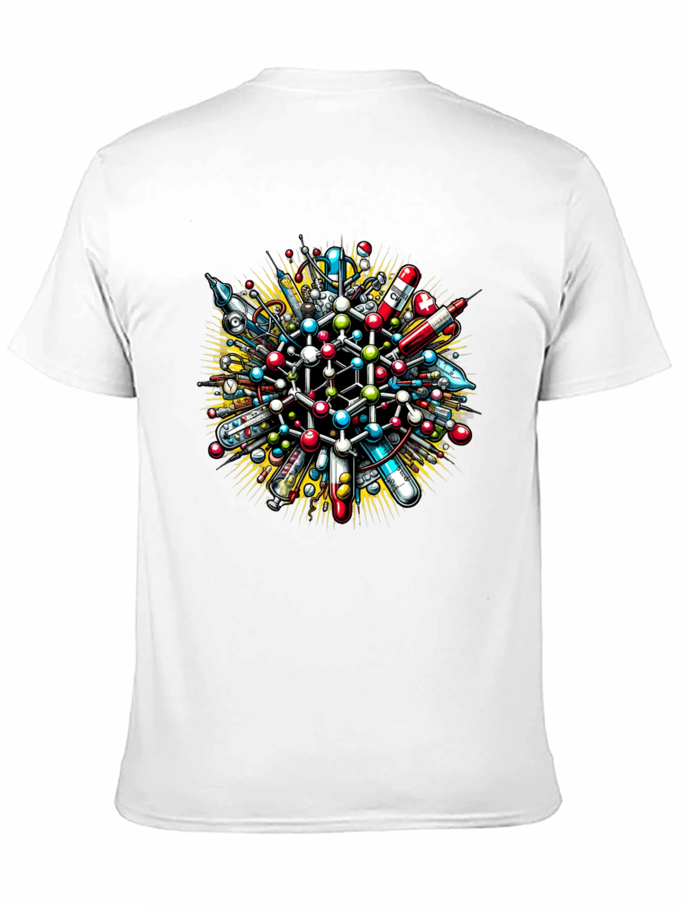 Science Molecule Graphic T-Shirt