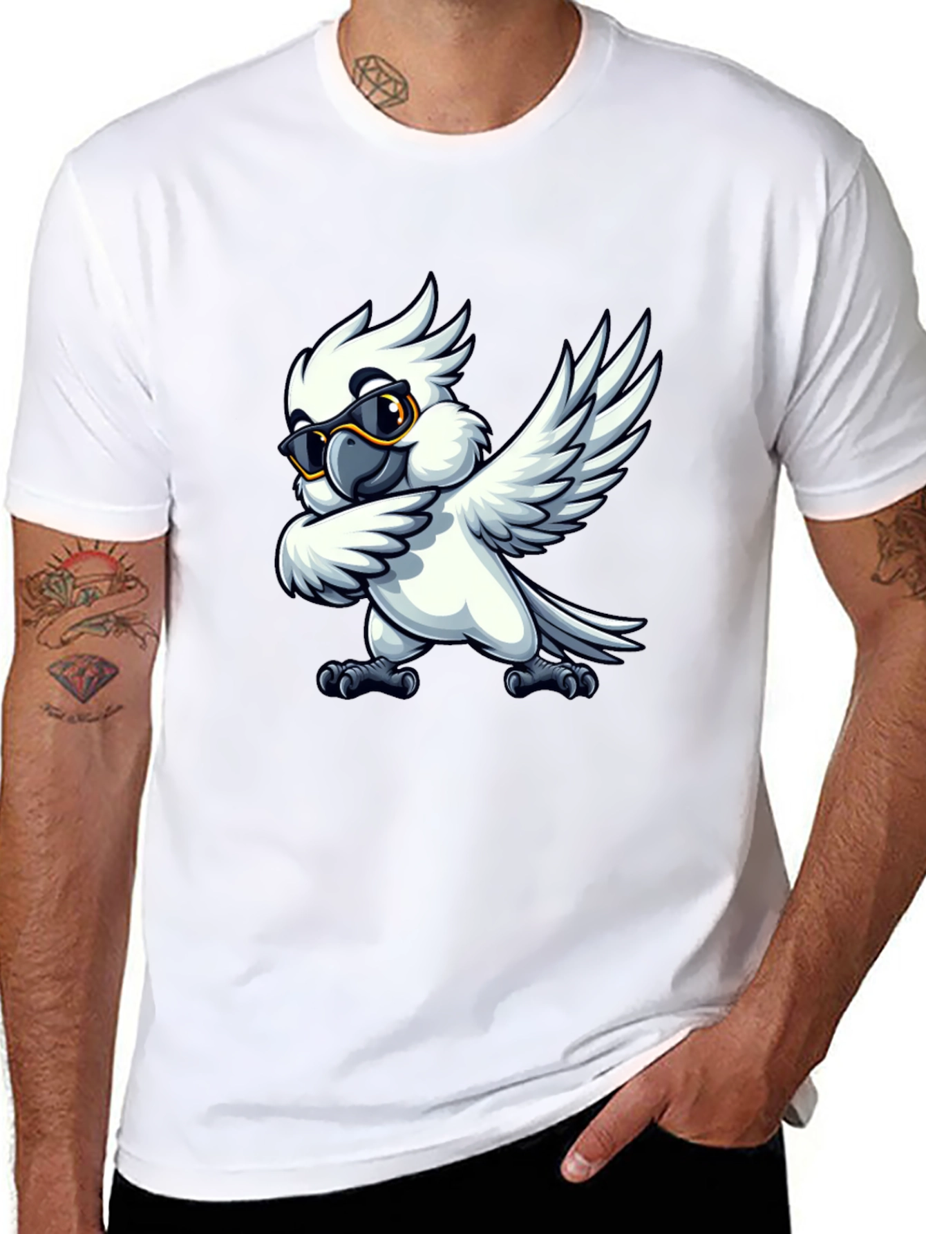 Cool Cockatoo T-Shirt - Fun Graphic Tee