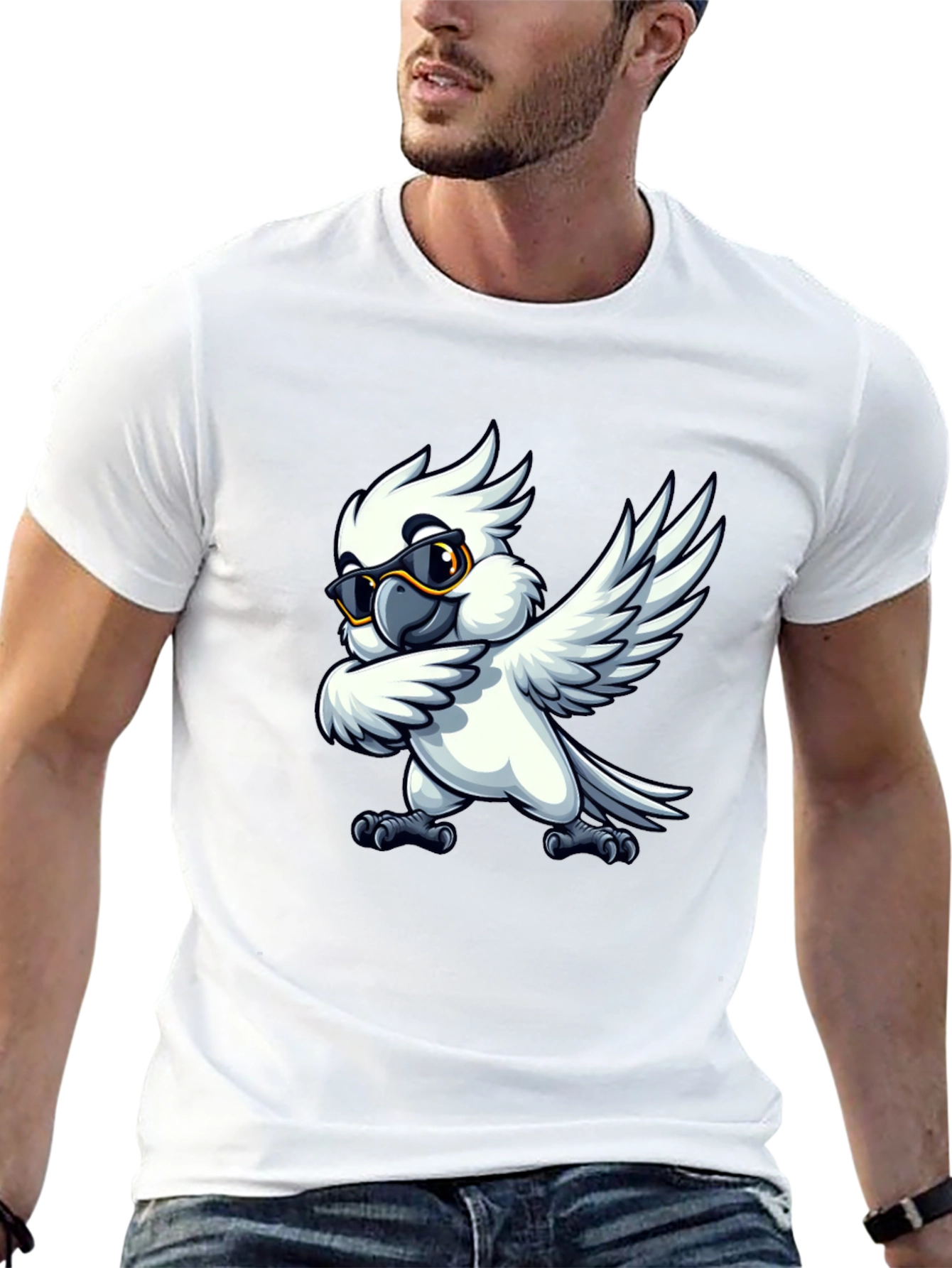 Cool Cockatoo T-Shirt - Fun Graphic Tee