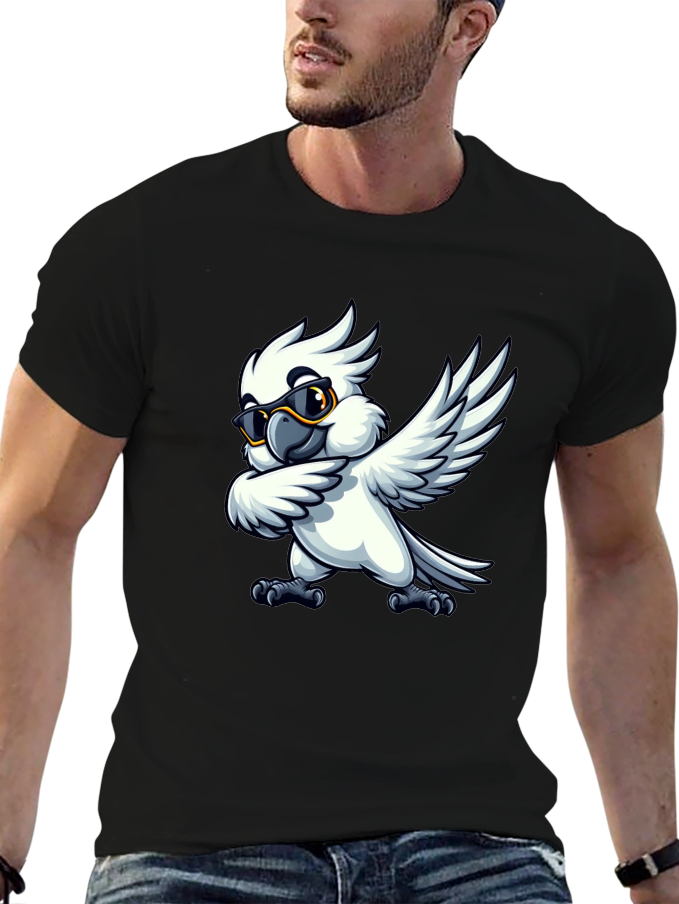 Cool Cockatoo T-Shirt - Fun Graphic Tee