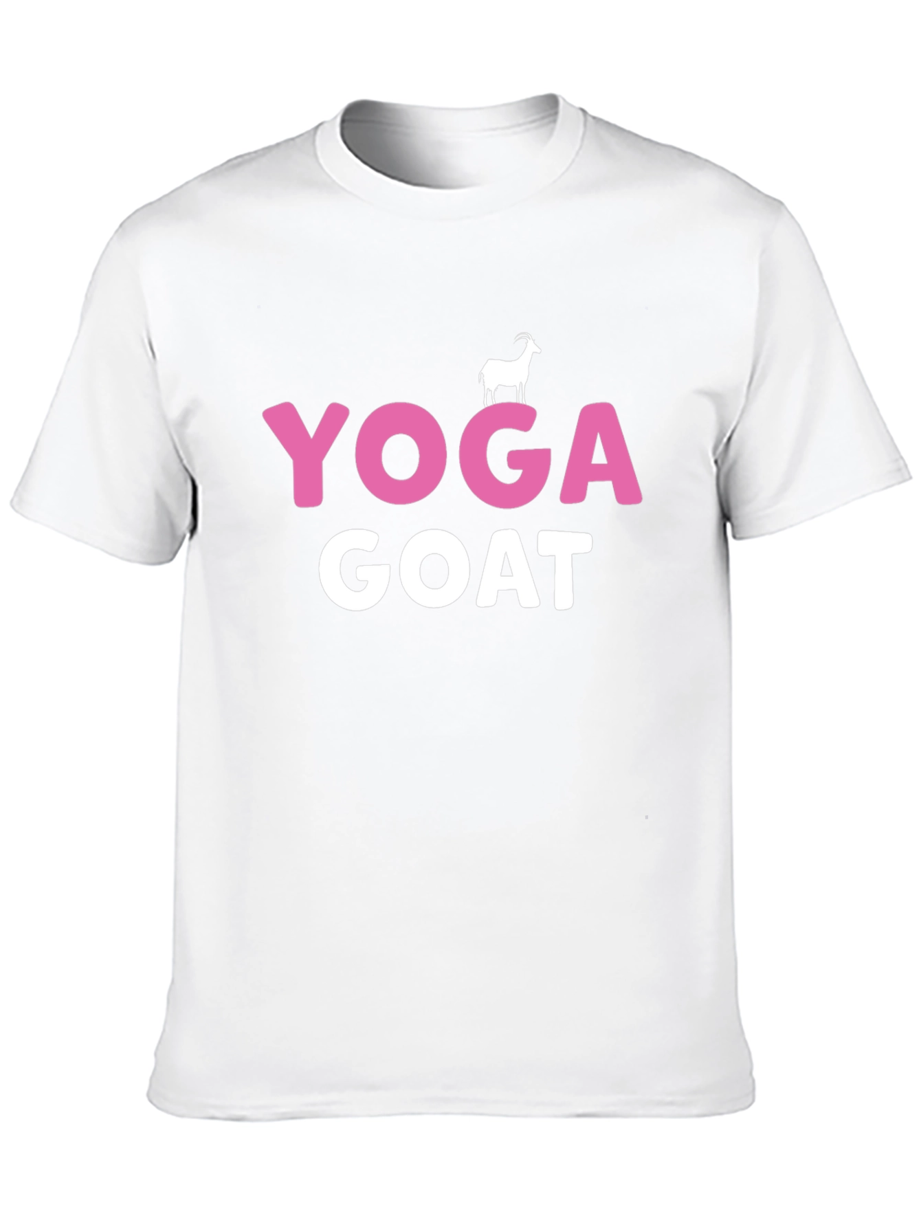 Yoga Goat Graphic T-Shirt - Black