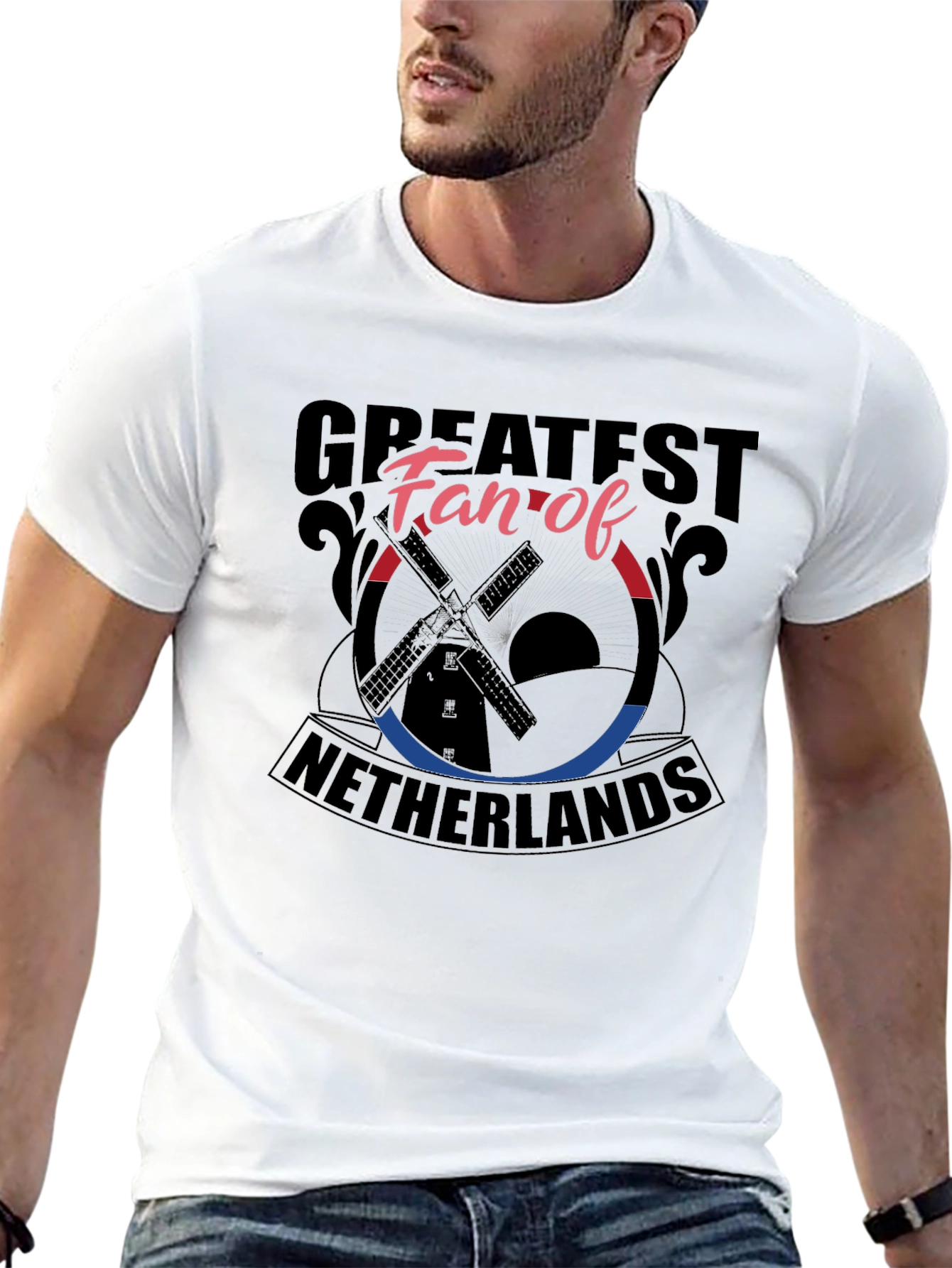 Netherlands Fan T-Shirt: Greatest Fan