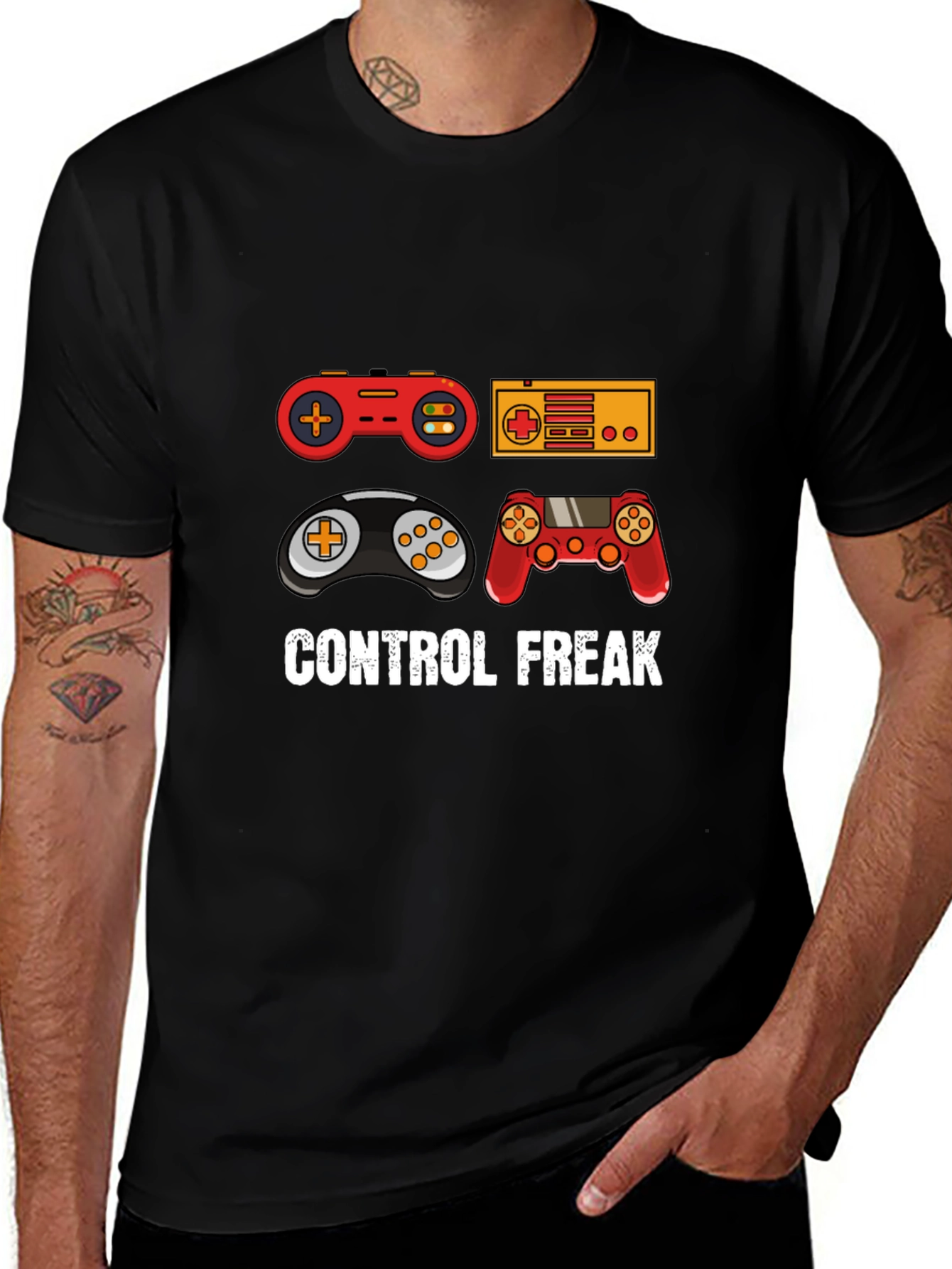 Control Freak T-Shirt - Gamer Graphic Tee