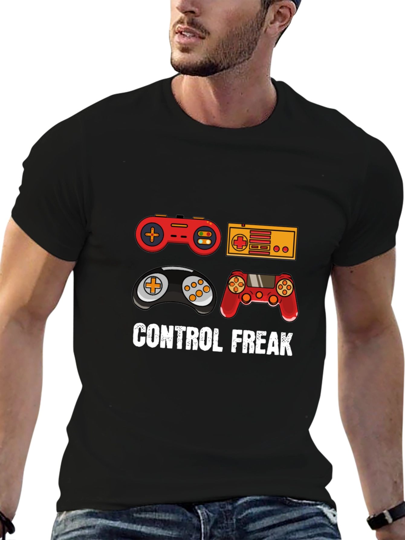 Control Freak T-Shirt - Gamer Graphic Tee