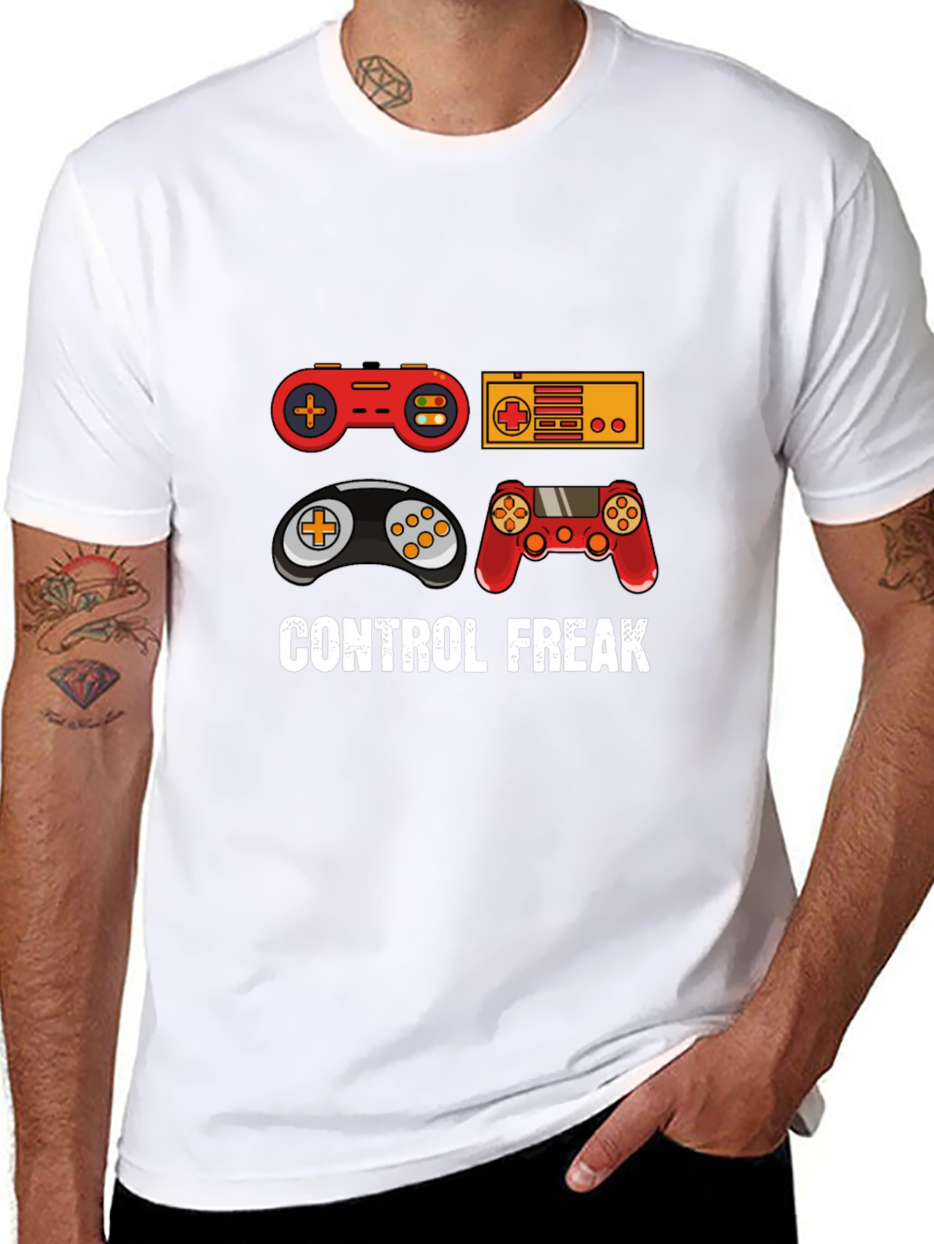 Control Freak T-Shirt - Gamer Graphic Tee