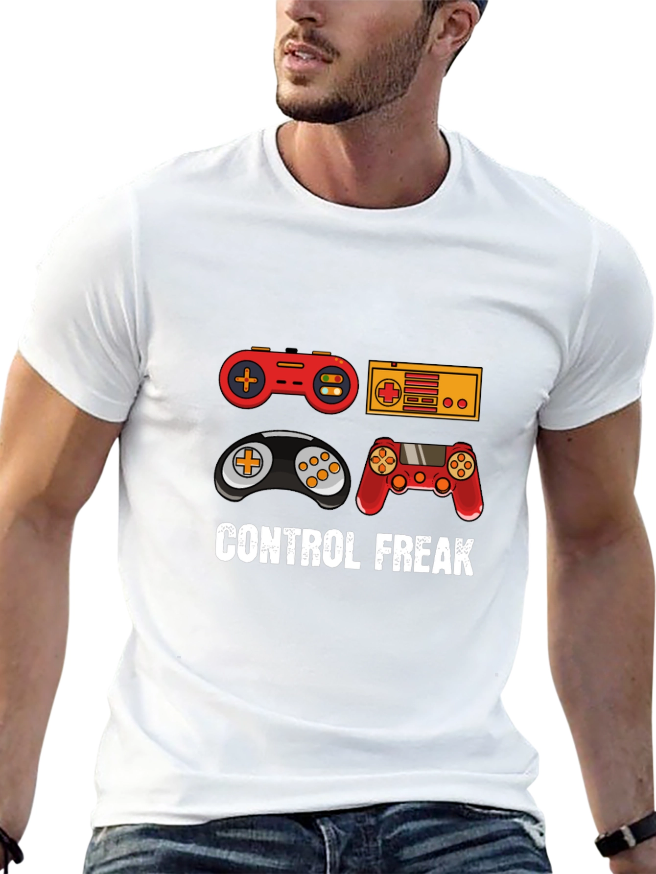 Control Freak T-Shirt - Gamer Graphic Tee