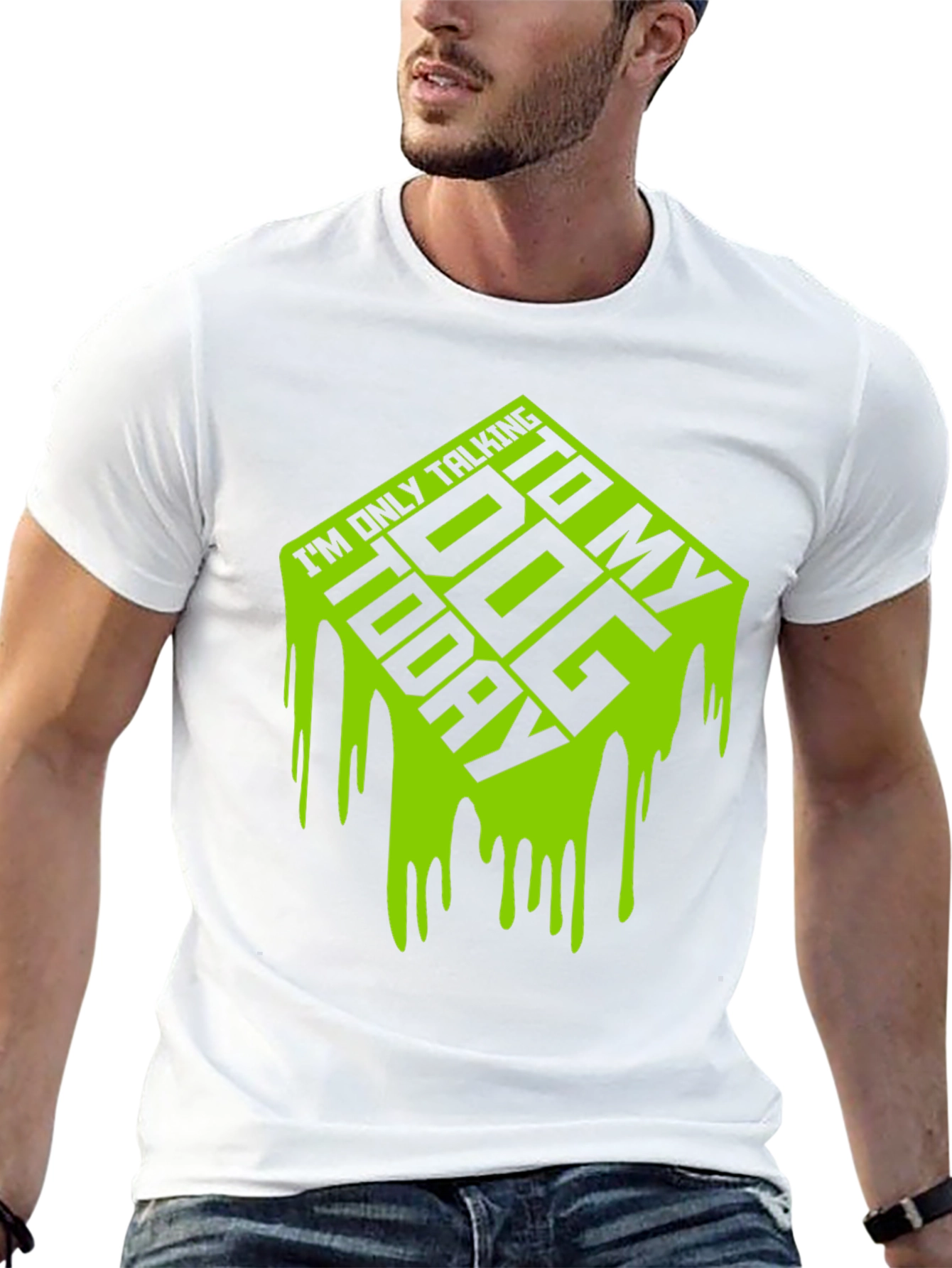 Im Only Talking to My Dog Today Graphic Tee