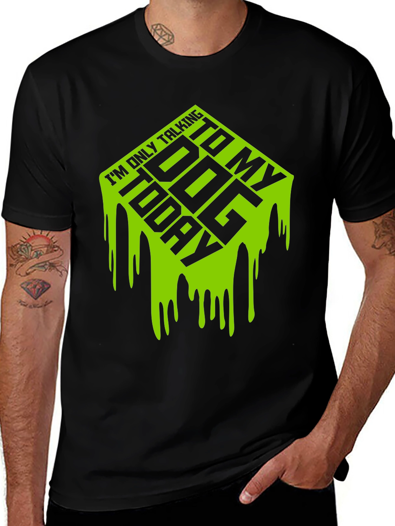 Im Only Talking to My Dog Today Graphic Tee