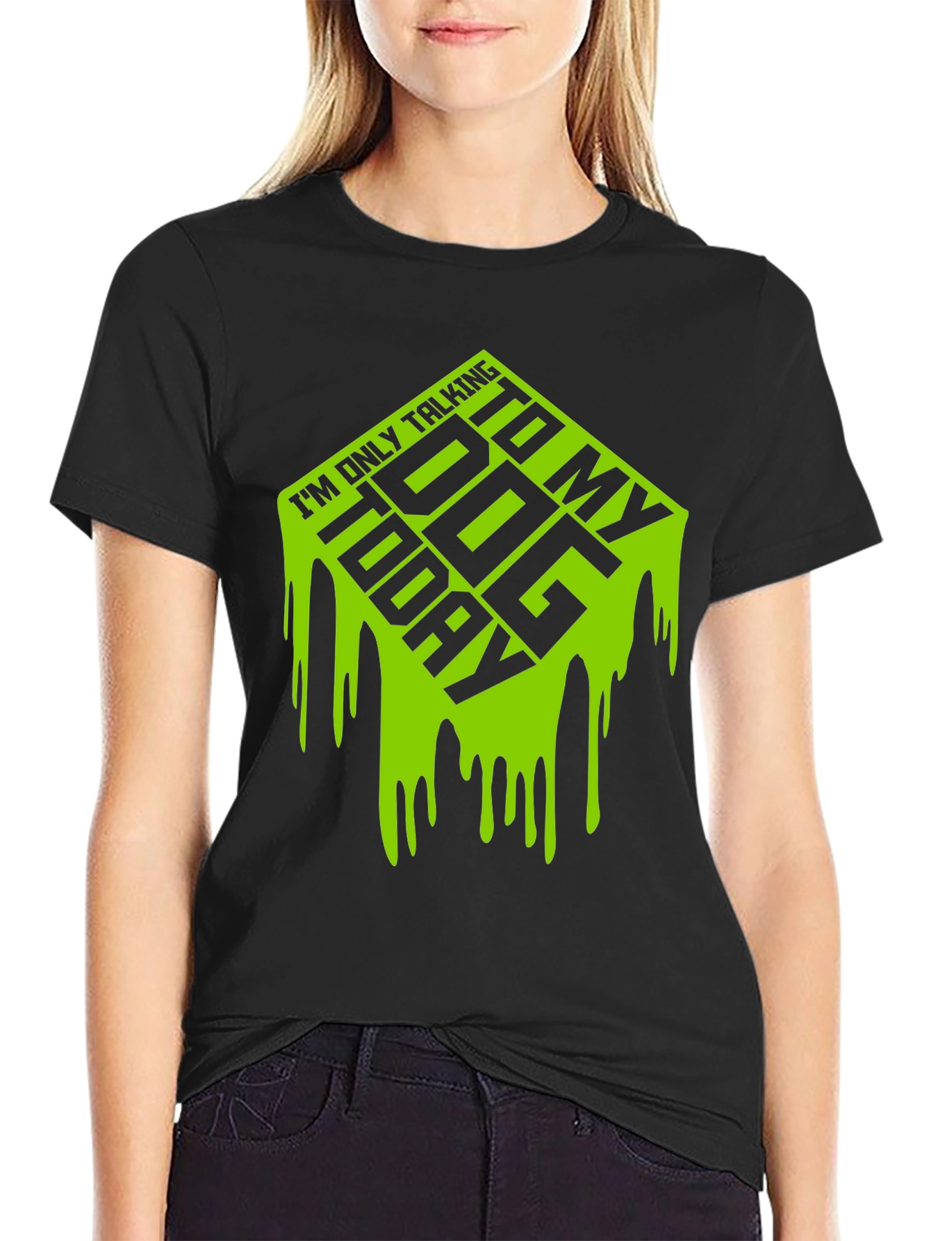 Im Only Talking to My Dog Today Graphic Tee