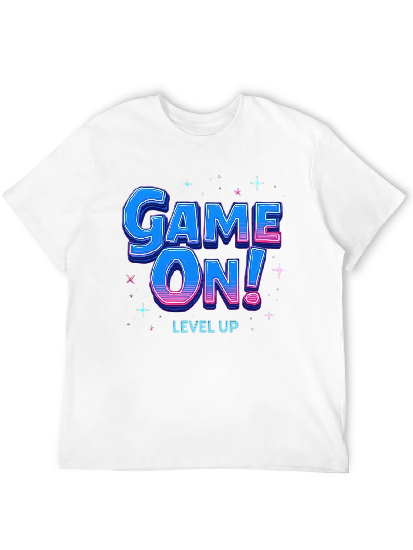 Game On! Level Up T-Shirt - Gamer Style