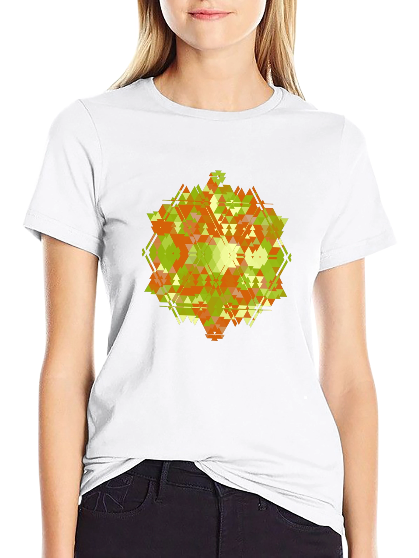 Geometric Pattern T-Shirt