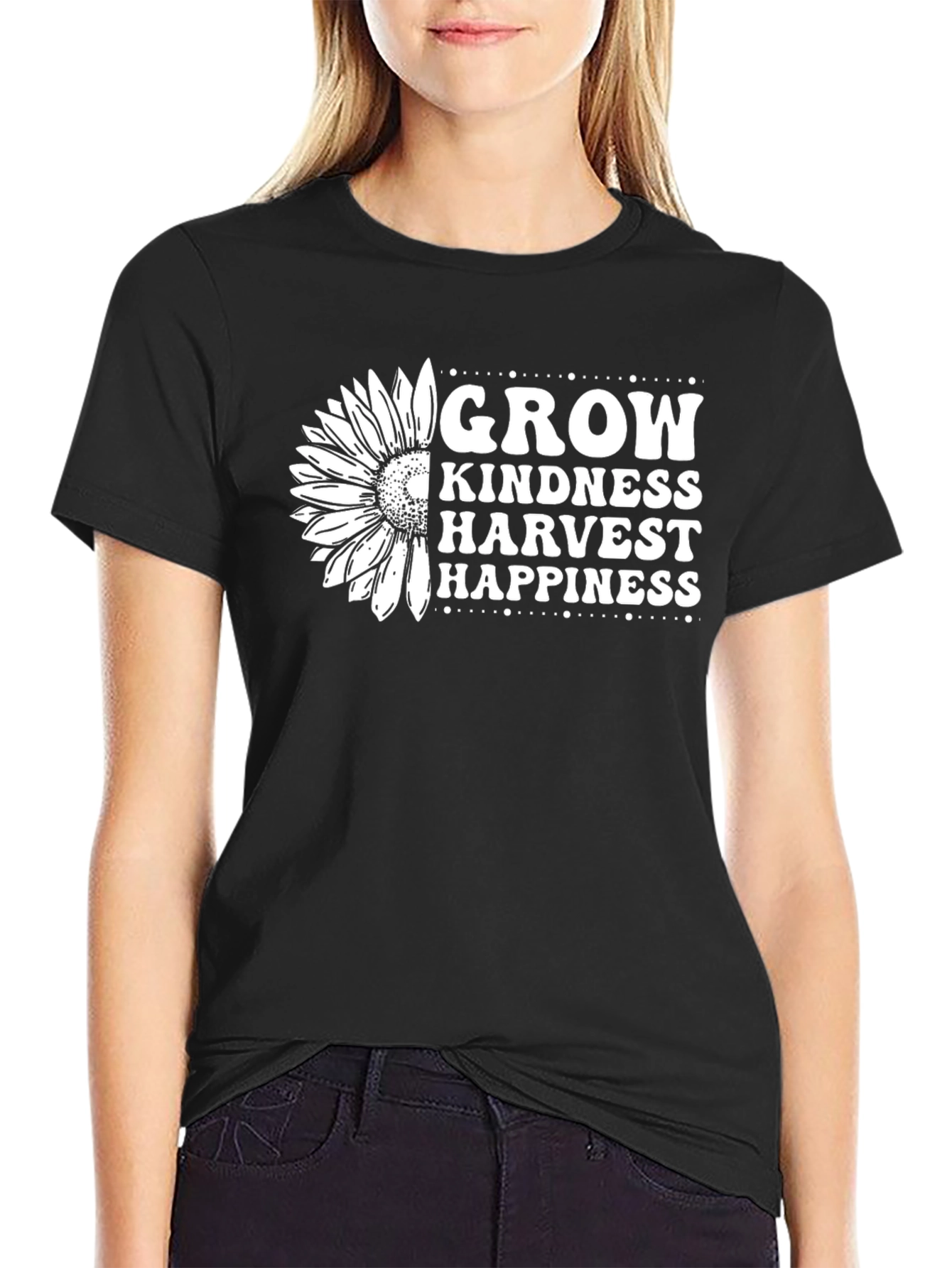 Grow Kindness Harvest Happiness Graphic Tee