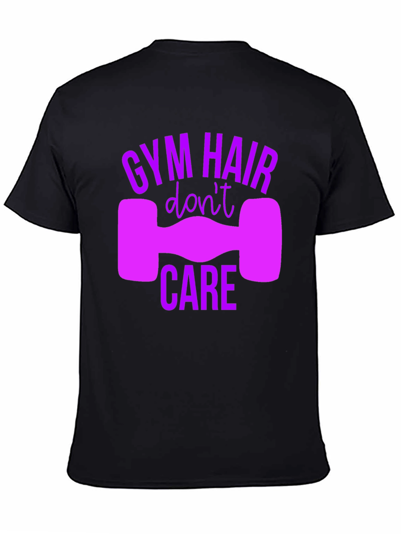 Gym Hair Dont Care Graphic Tee
