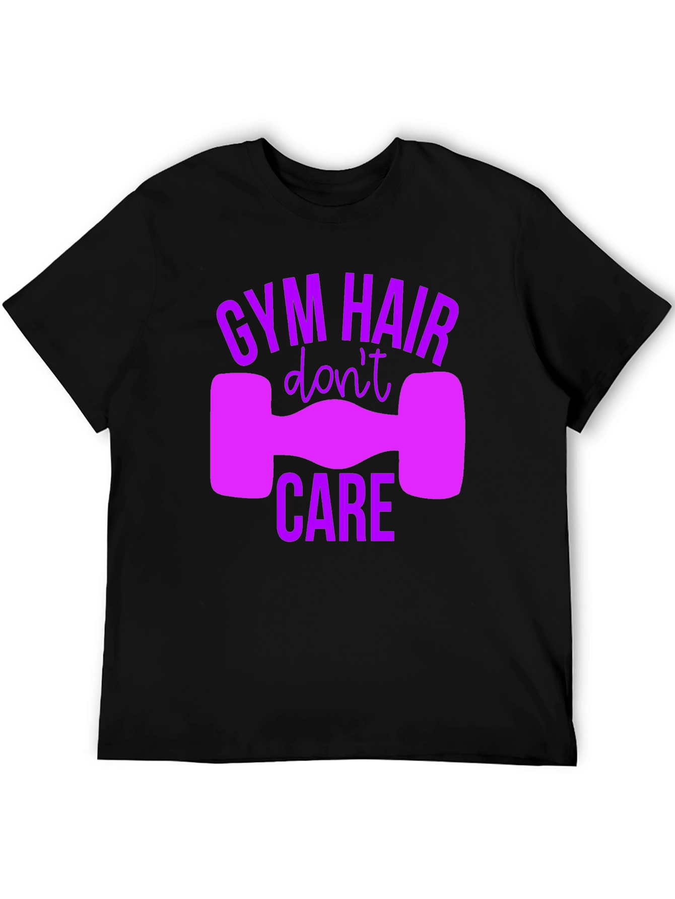 Gym Hair Dont Care Graphic Tee