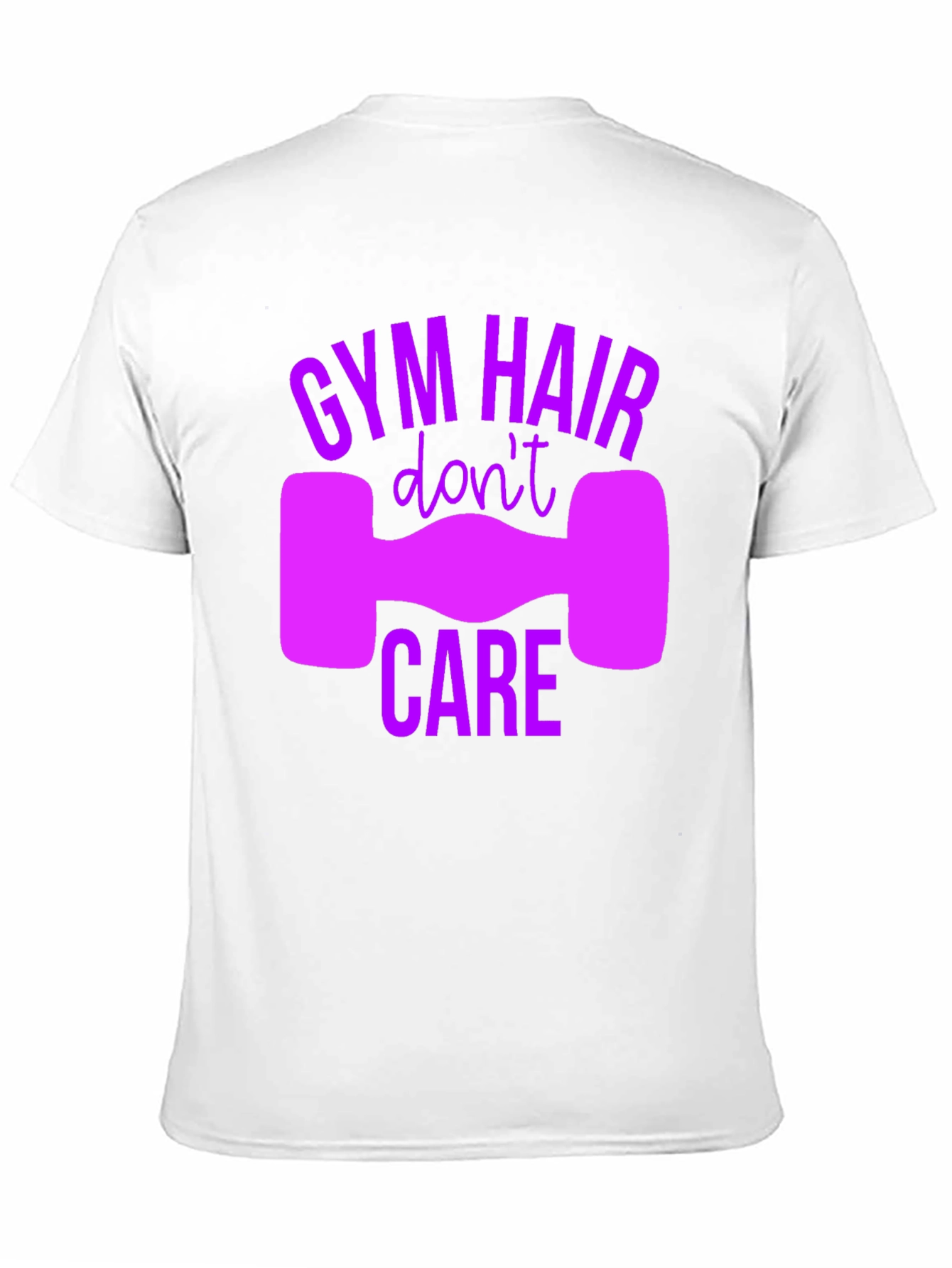 Gym Hair Dont Care Graphic Tee