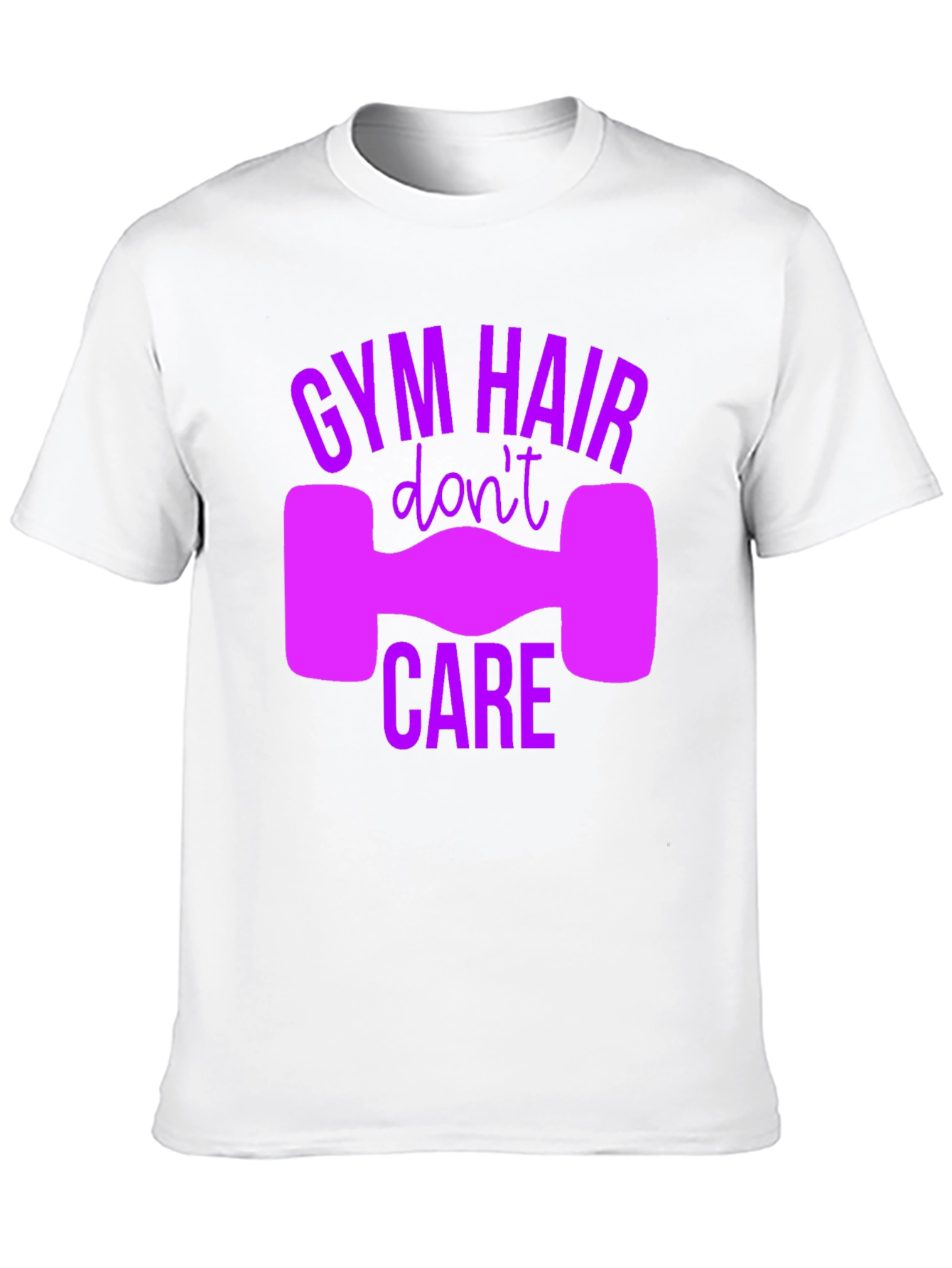 Gym Hair Dont Care Graphic Tee