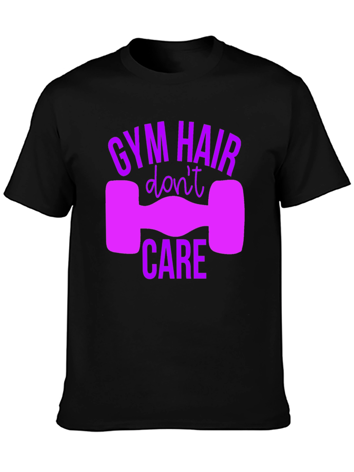 Gym Hair Dont Care Graphic Tee
