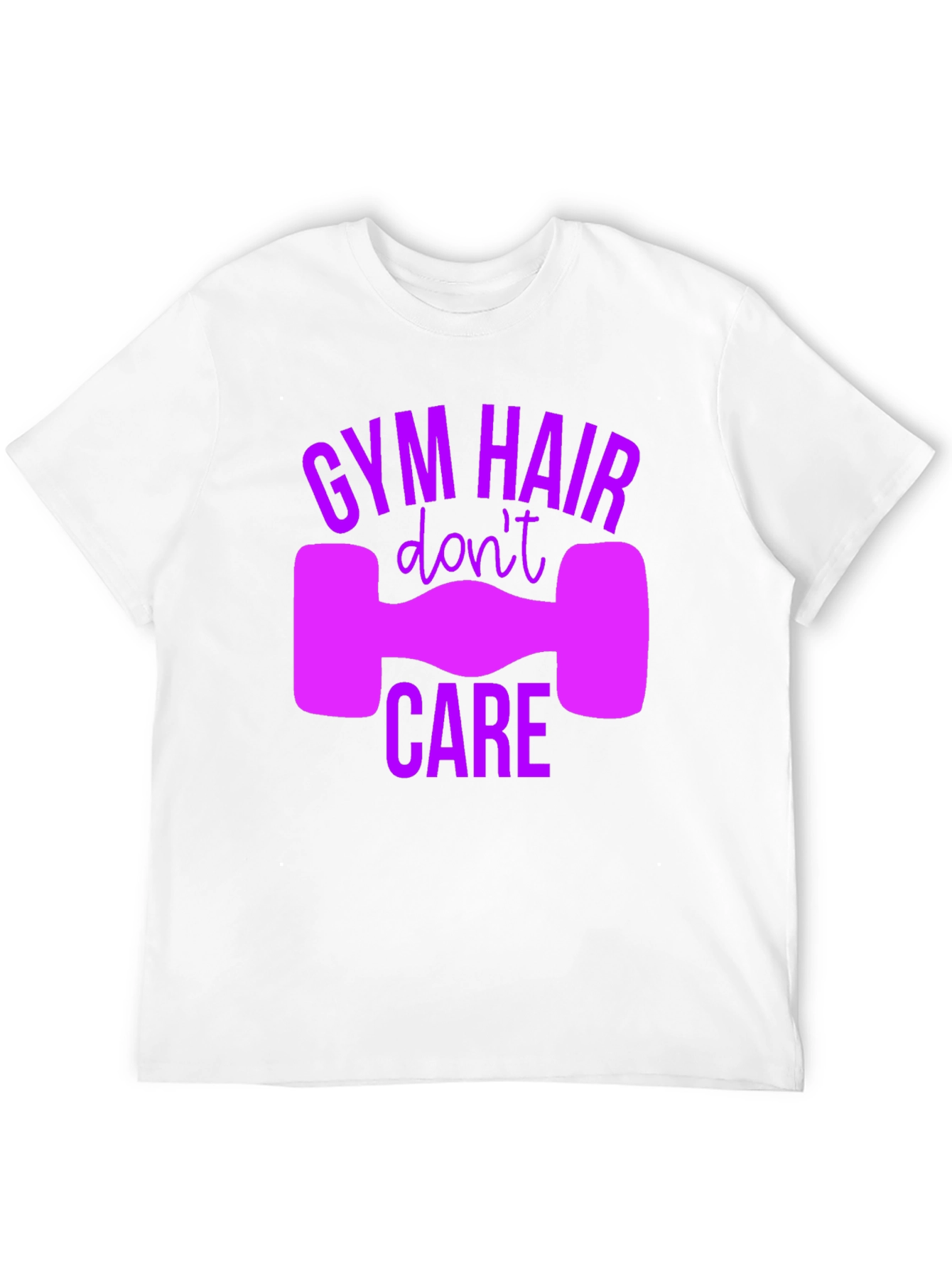 Gym Hair Dont Care Graphic Tee
