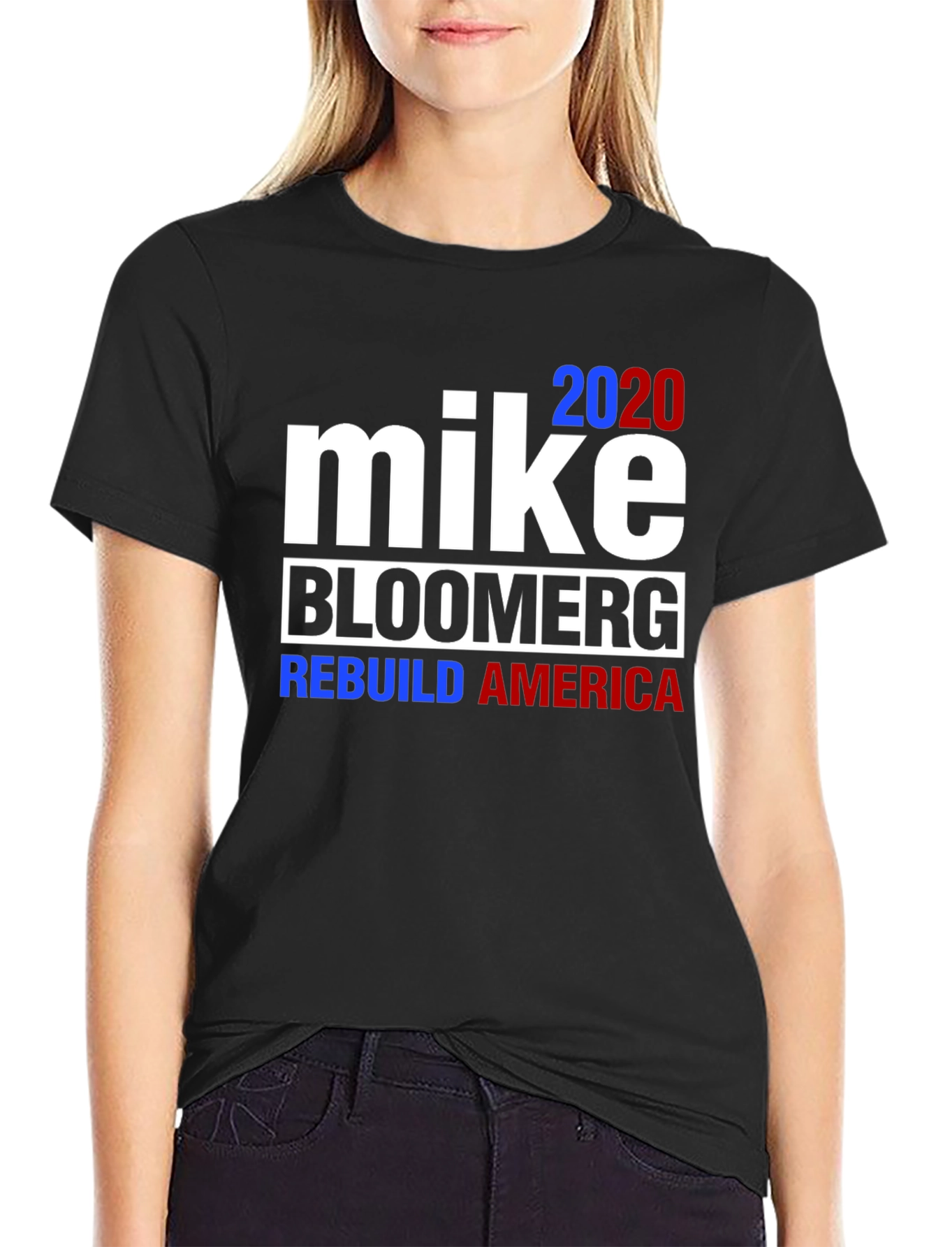 Mike Bloomberg 2020 Rebuild America T-Shirt