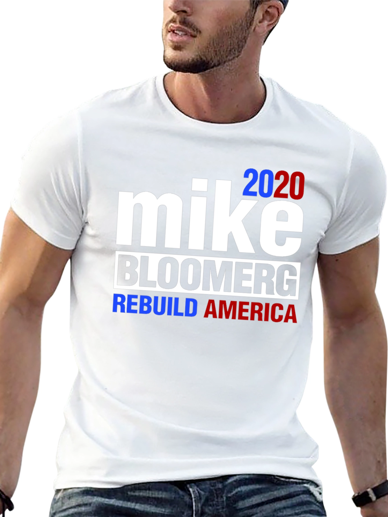 Mike Bloomberg 2020 Rebuild America T-Shirt