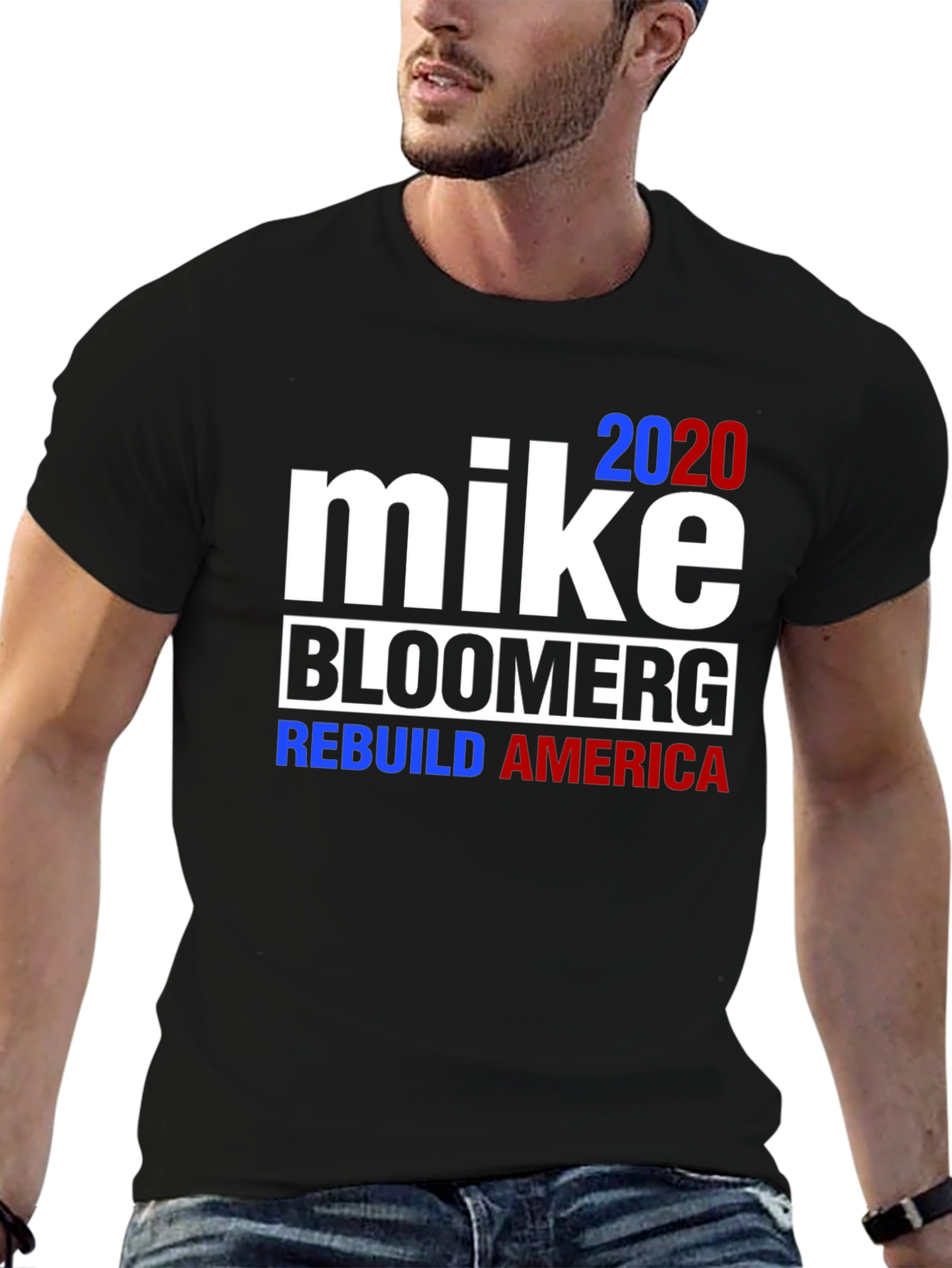 Mike Bloomberg 2020 Rebuild America T-Shirt