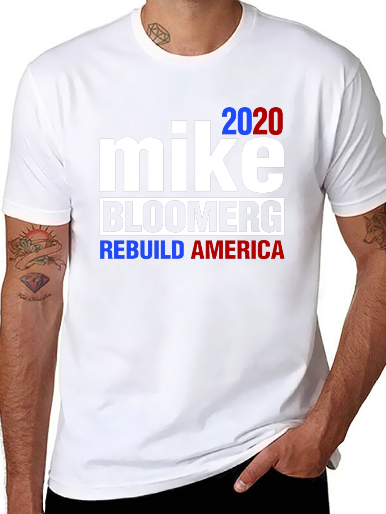 Mike Bloomberg 2020 Rebuild America T-Shirt