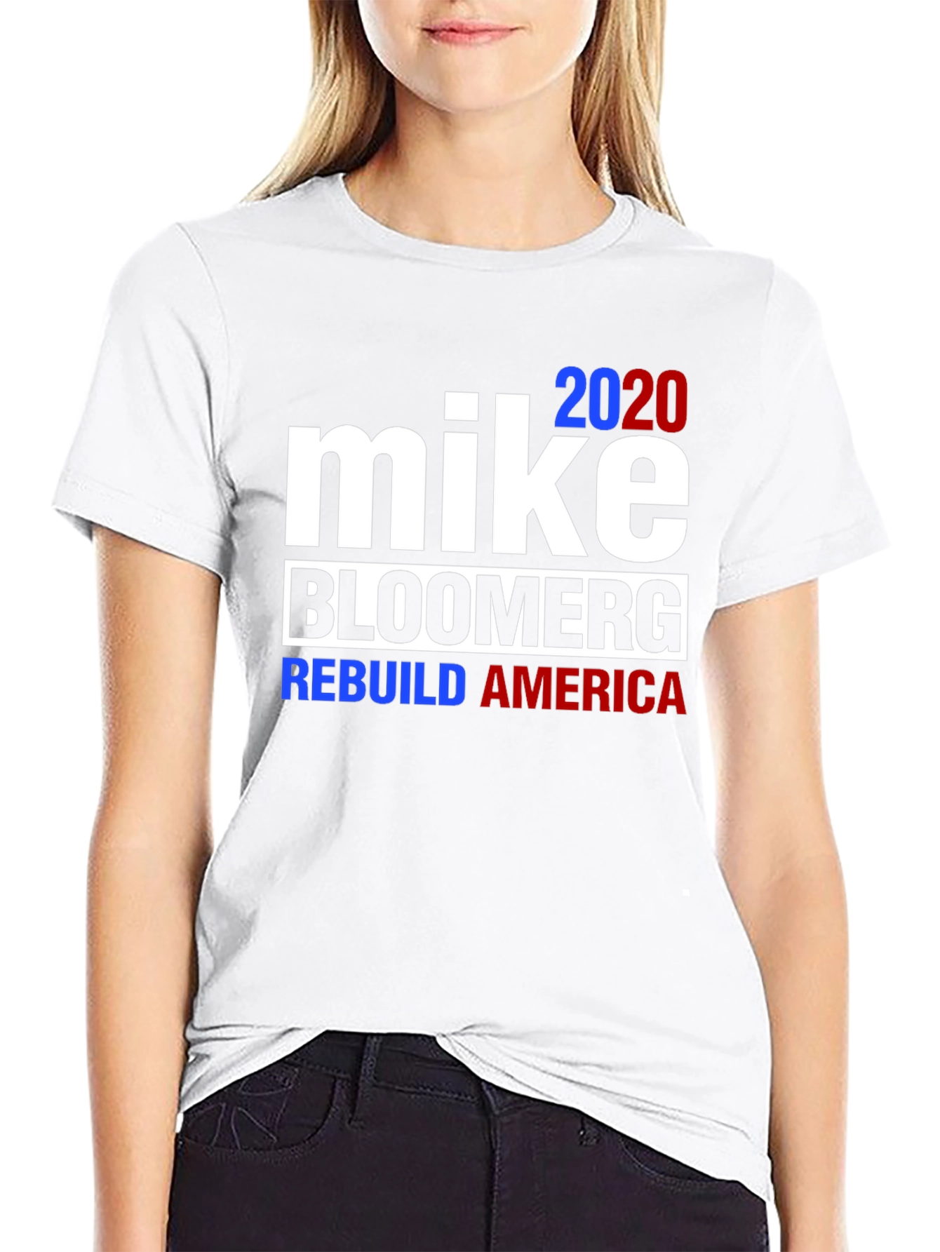 Mike Bloomberg 2020 Rebuild America T-Shirt