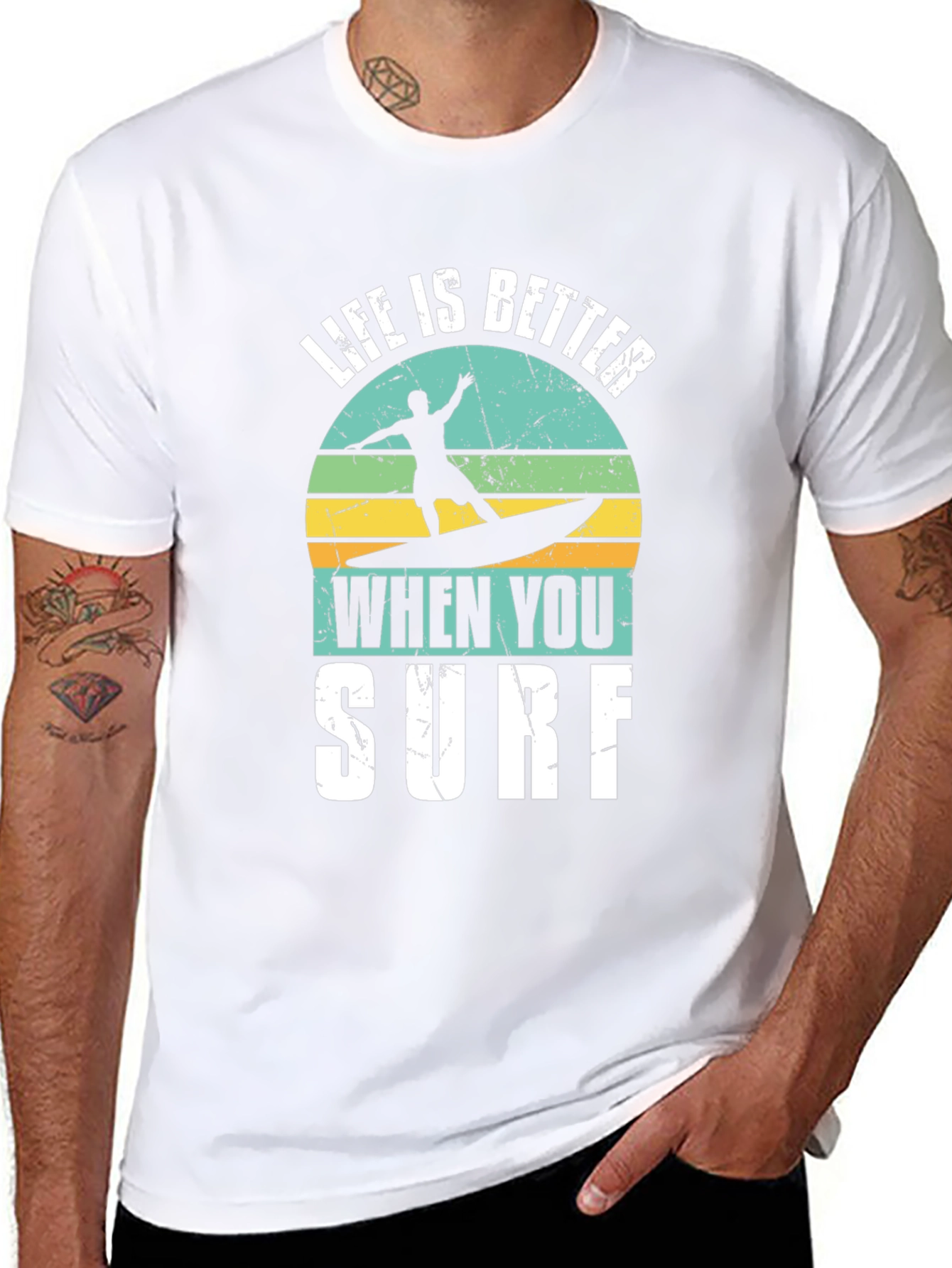 Life is Better When You Surf Graphic Tee