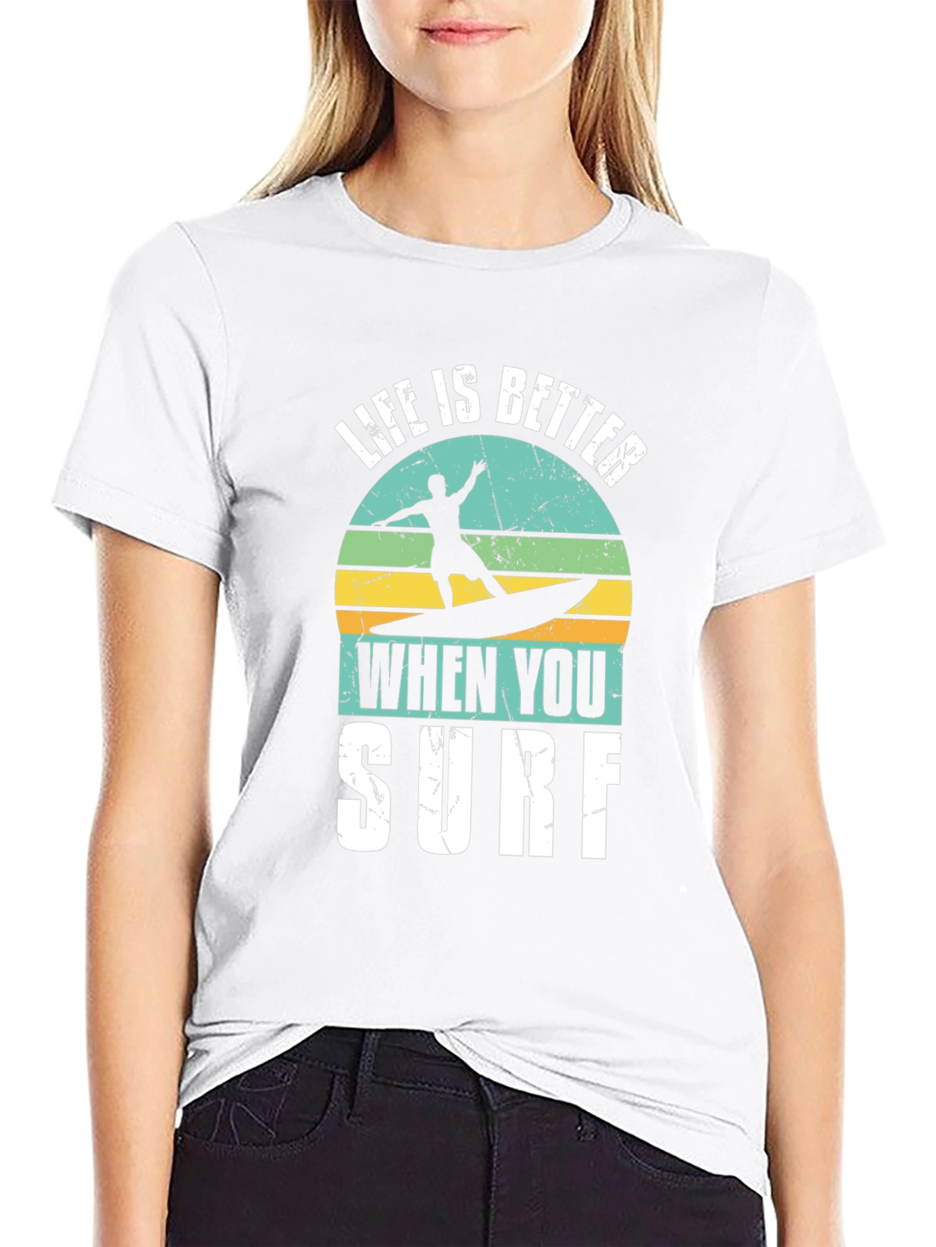 Life is Better When You Surf Graphic Tee