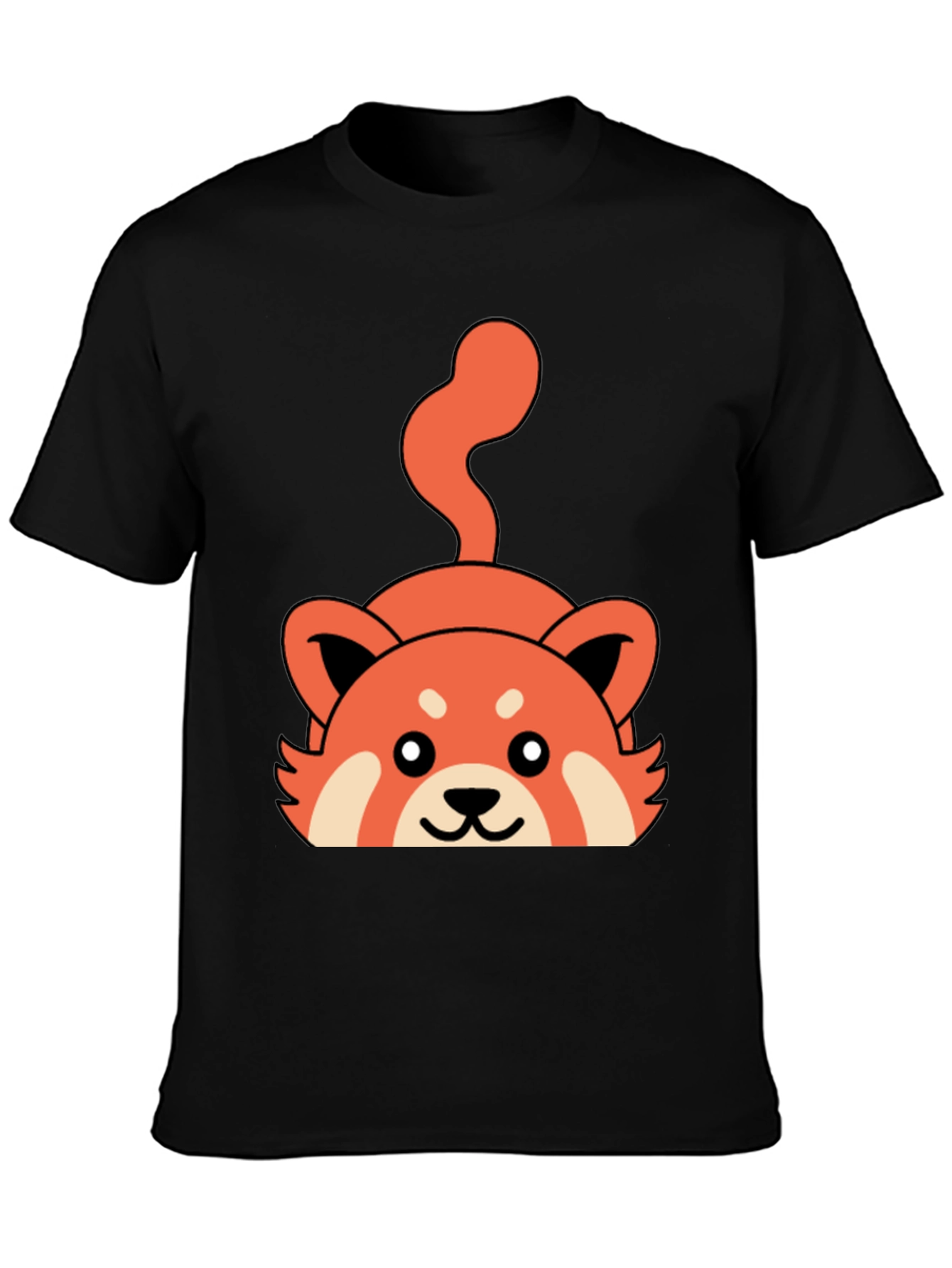 Cute Red Panda Graphic T-Shirt - Unisex Style