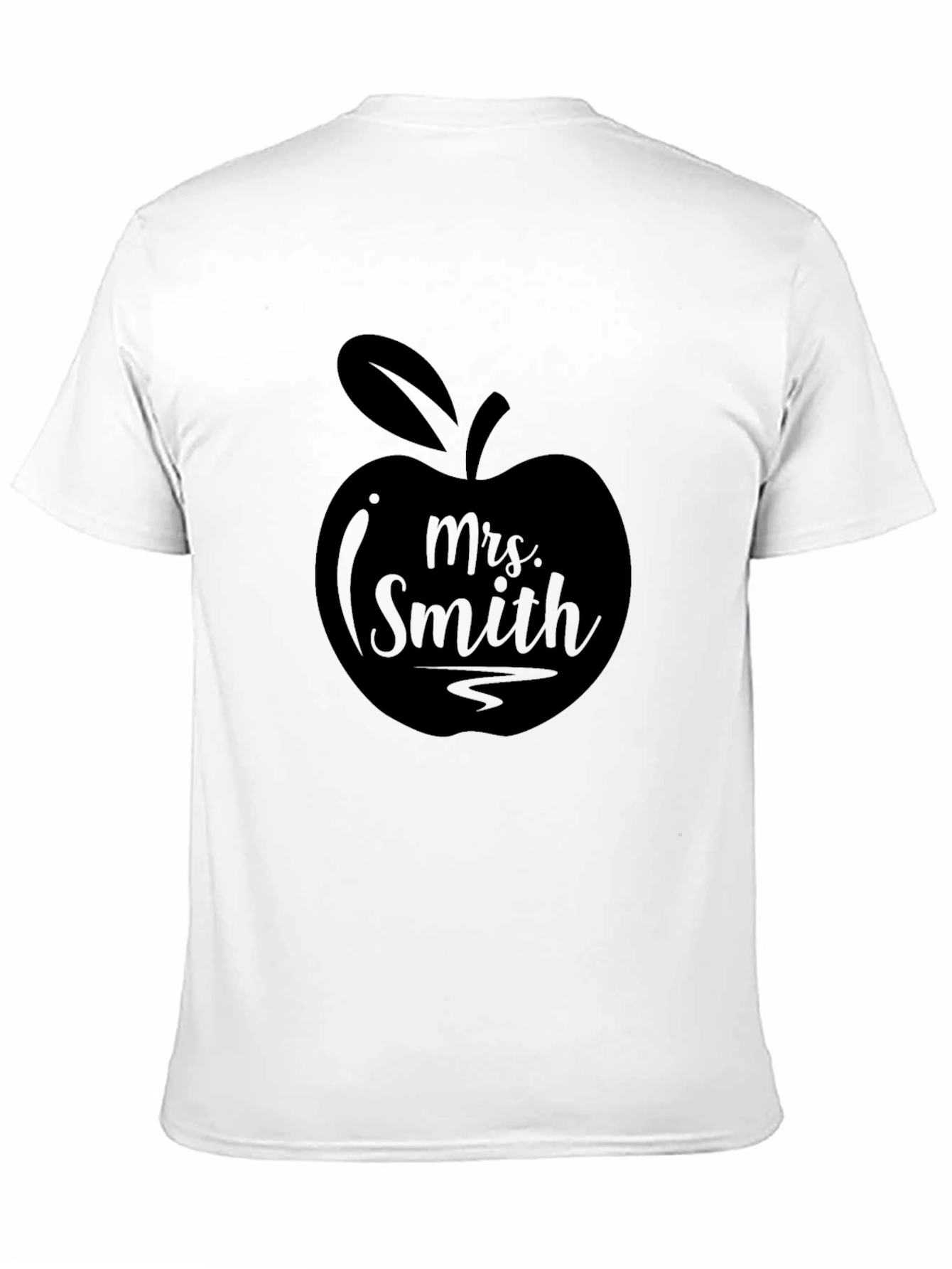 Mrs. Smith Teacher Apple T-Shirt
