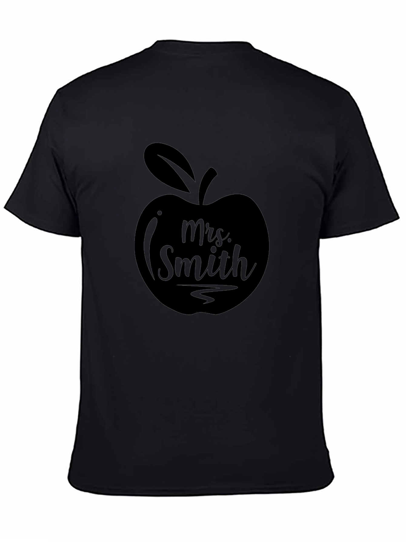 Mrs. Smith Teacher Apple T-Shirt