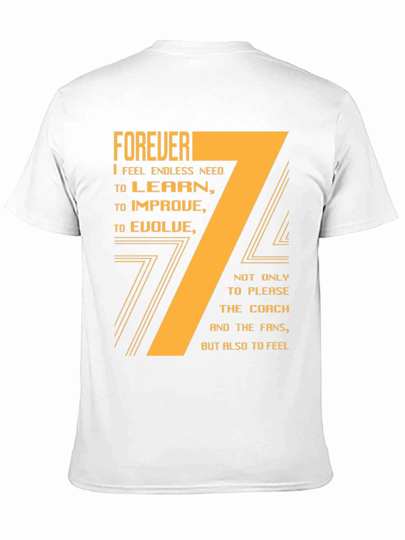 Forever I Need Motivational T-Shirt - Black